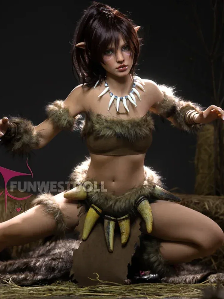 F2225-159cm-37kg A Cup Fantasy Kylie Cosplay Elf  Alien Anime TPE Sex Doll｜Fun West Doll view 10