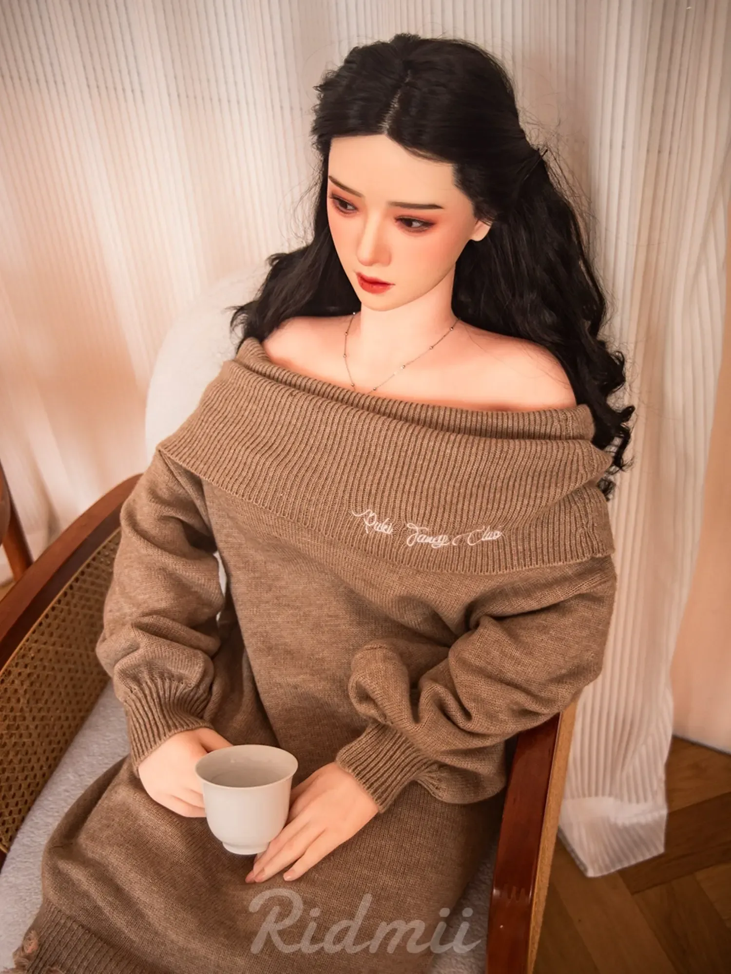 F8524-163cm\/36kg  Silicone Head TPE Body Full Size Adult Sex Doll Muncey | Ridmii view 8