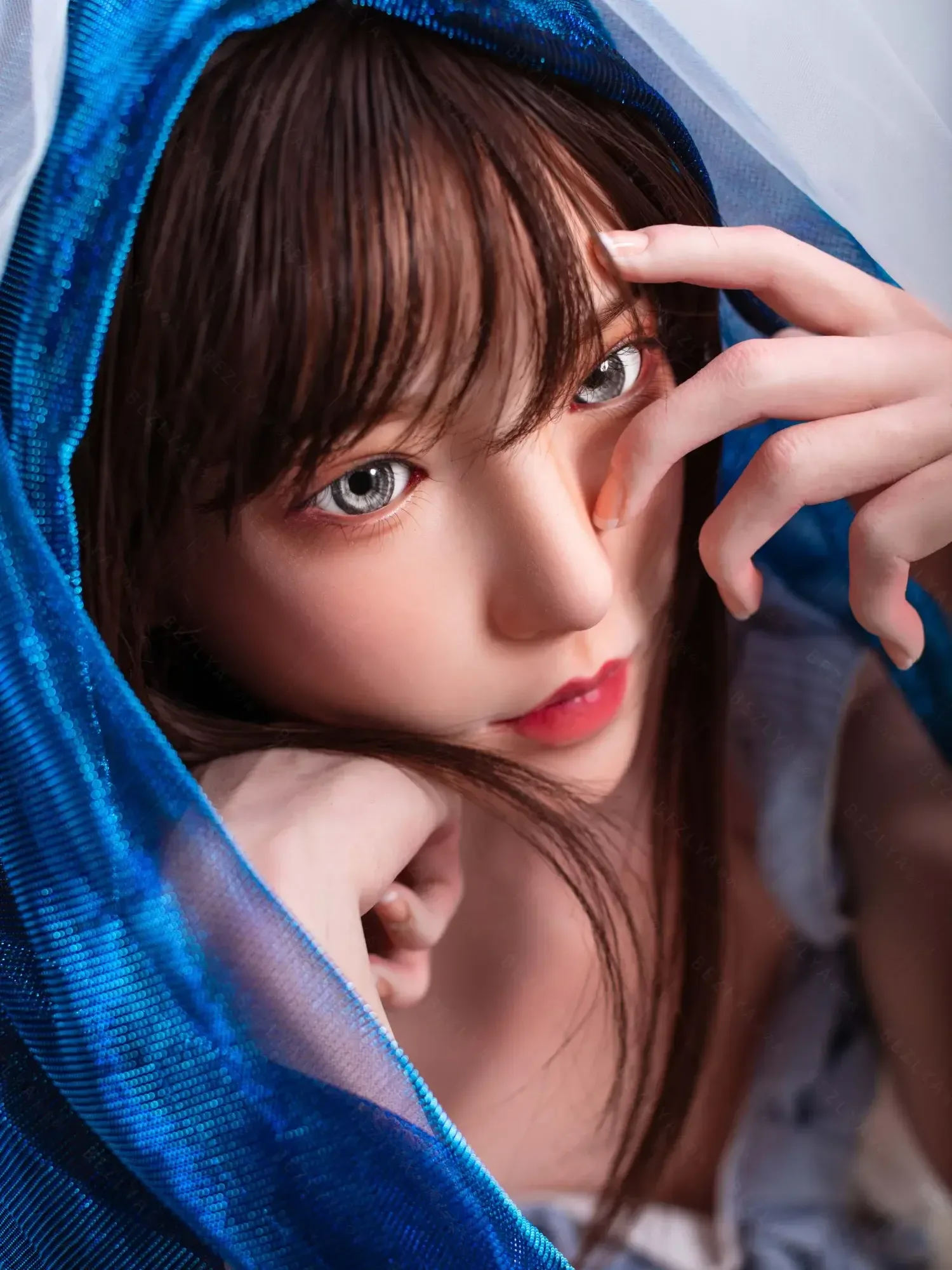 F4748-150cm(5.3ft)-34kg 2.1 A Cup Asian Real Silicone Chinese Teen Sex Doll Sex Doll|Bezlya Doll view 9