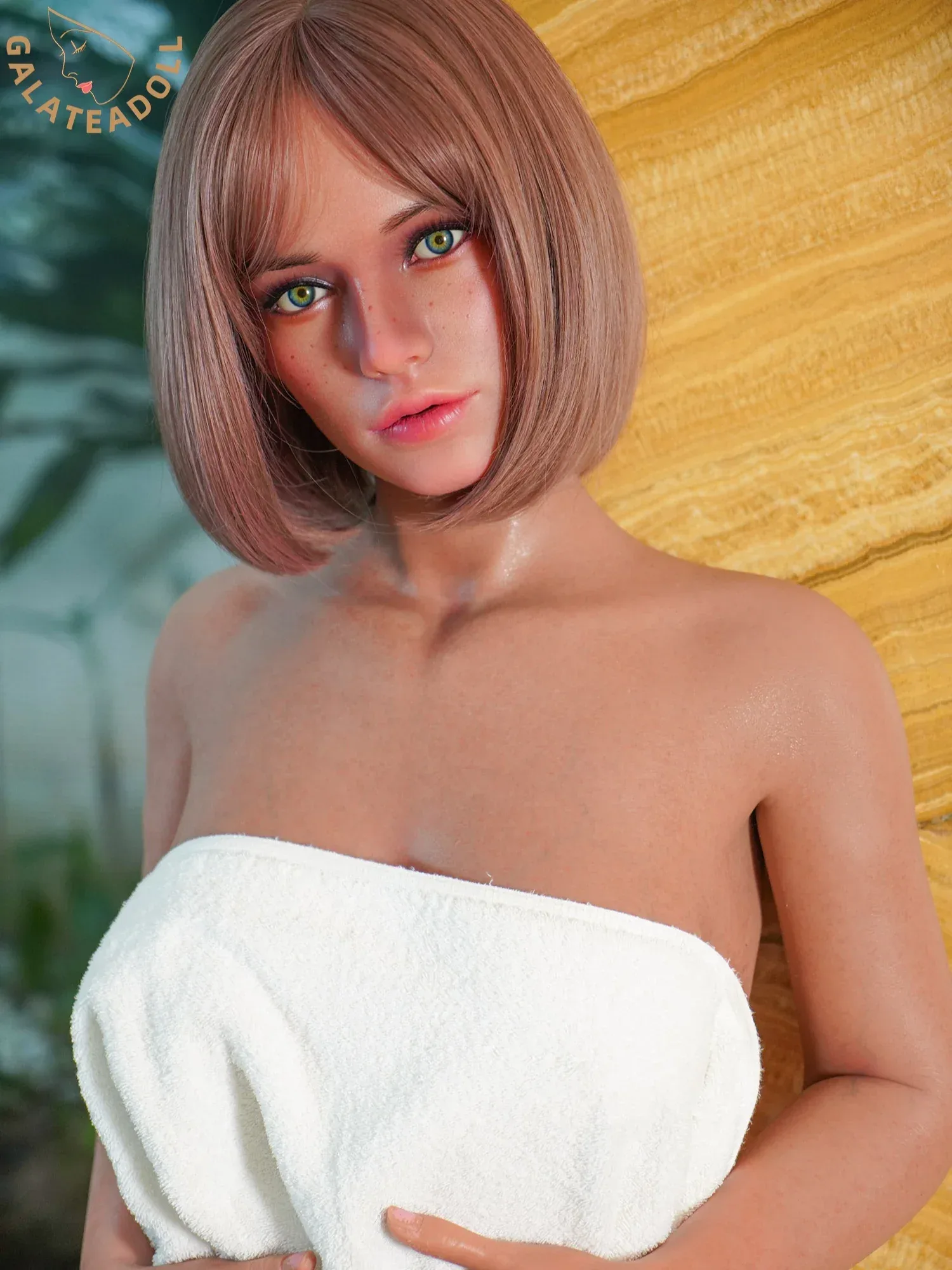 F7589-164cm D Cup  Lifelike Silicone Sex Doll | Galatea Doll