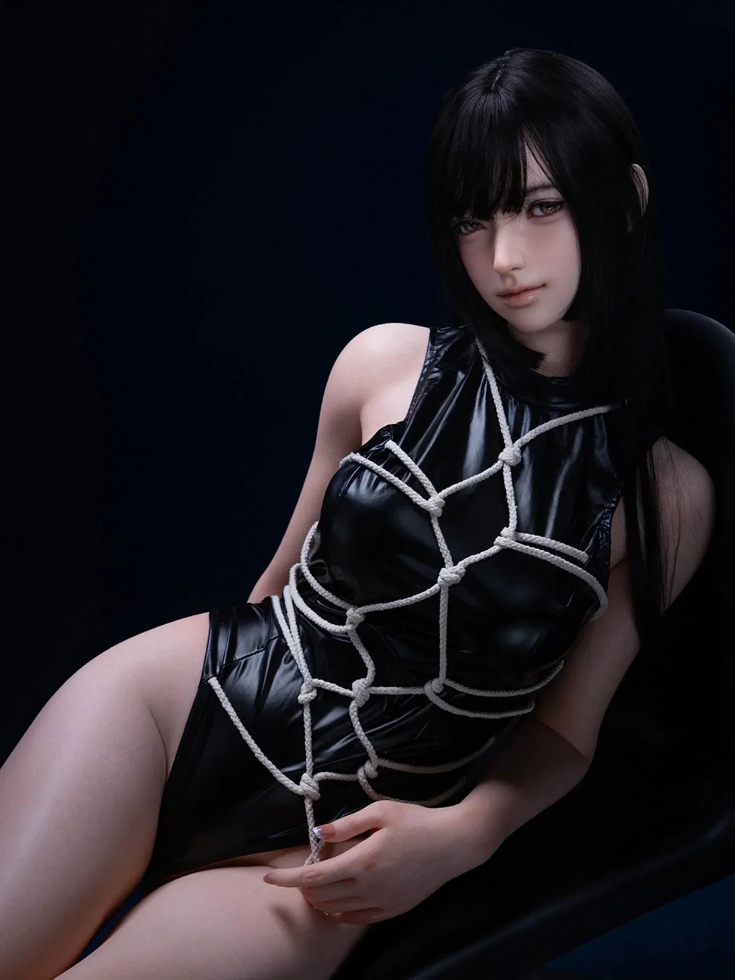F6176—162cm\/5ft3-36.5kg B Cup Silicone Asian Japanese Sex Doll  | Firefly Diary view 11