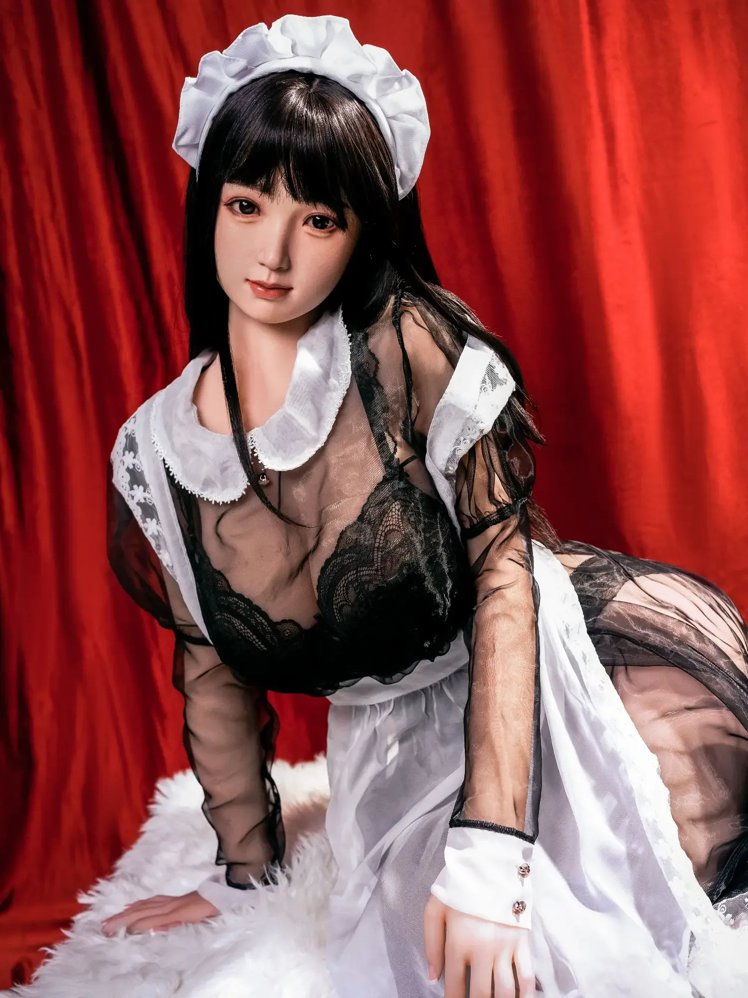 F4706-155Mcm(5.1ft)-40kg 2.0 G Cup Asian Robot Silicone Head Chinese Sex Doll｜Bezlya Doll view 1