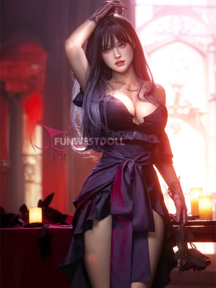 F3906-160cm(5.2ft)-40kg E Cup  White Chloe Ultra Realistic Silicone Sex Doll｜Fun West Doll view 3