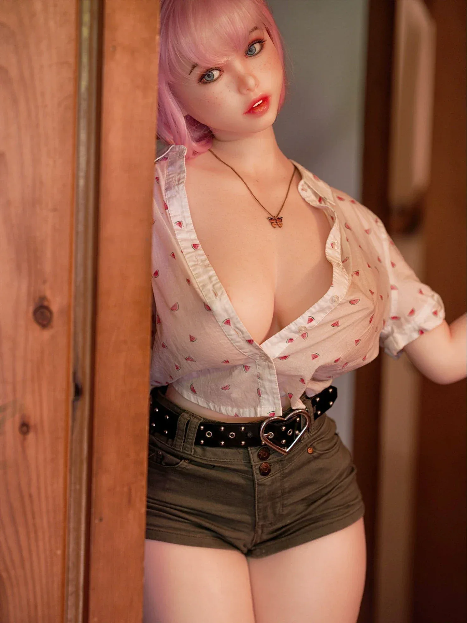 F4677-150cm\/4ft9(34kg）Ariel J Cup Mini Realistic Young Silicone Sex Doll | PiPer Doll view 1