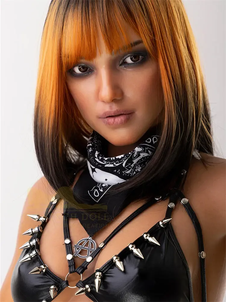 F2301-169cm(5ft5)  B Cup S46 Dark Tanned Full Silicone Real Sex Doll｜Irontech Doll view 4