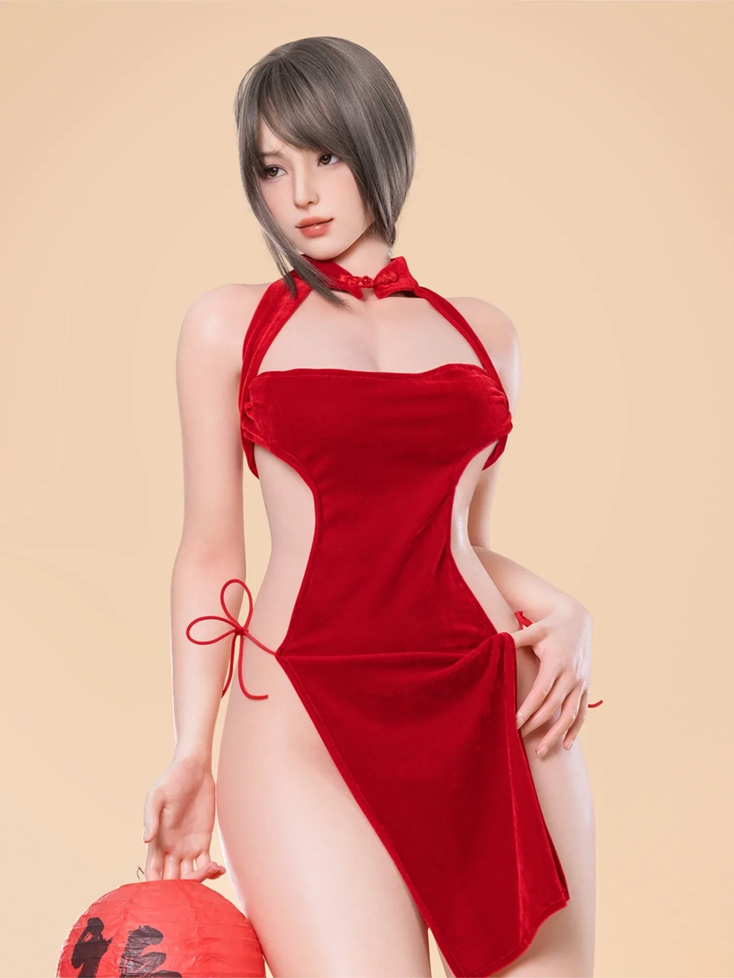 F6298—165cm\/5ft4-34kg D Cup Silicone Realistic Sex Doll Asian  | Firefly Diary Max view 7