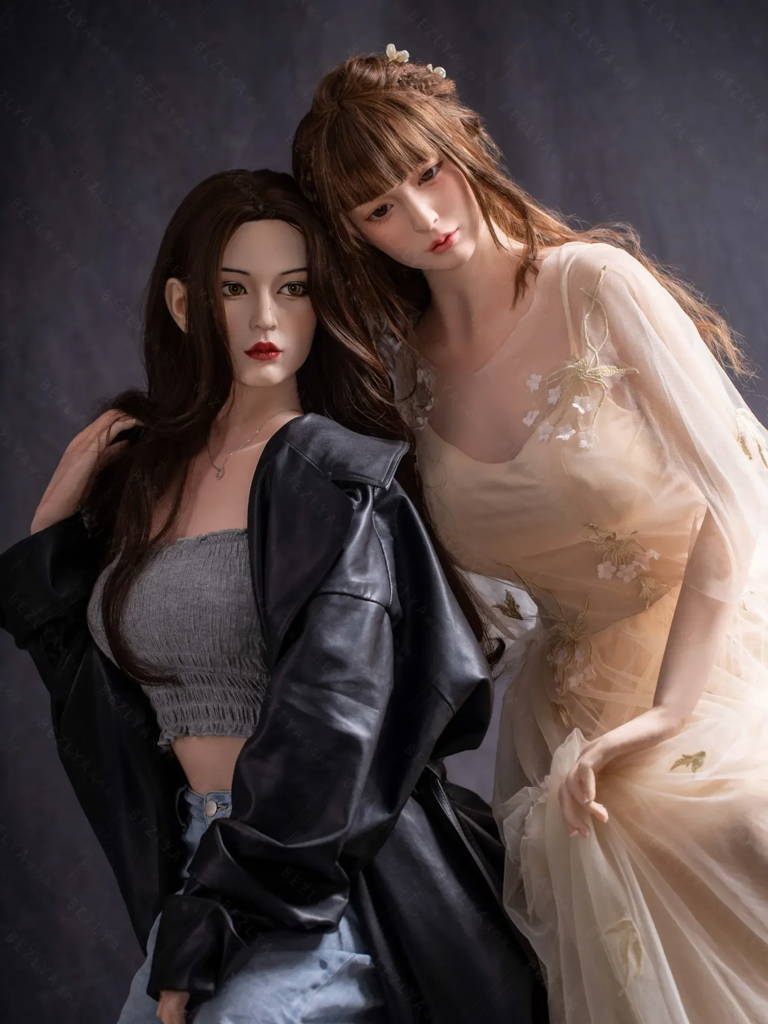 F4737-160cm(5.3ft)-34kg 2.0 B Cup Robot Silicone Head Adult Asian Chinese Sex Doll｜Bezlya Doll view 8