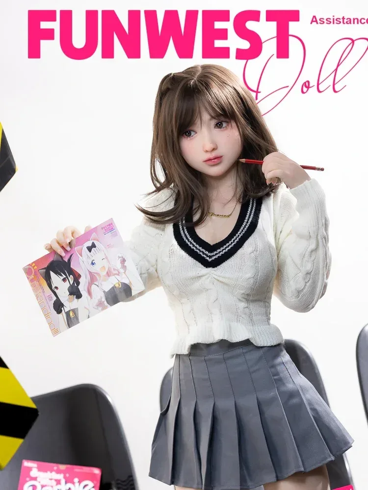 F2238-152cm(5ft）D Cup White Amy TPE Petite Mini Asian Sex Doll – Realistic Silicone Body for Ultimate Pleasure｜Fun West Doll view 4