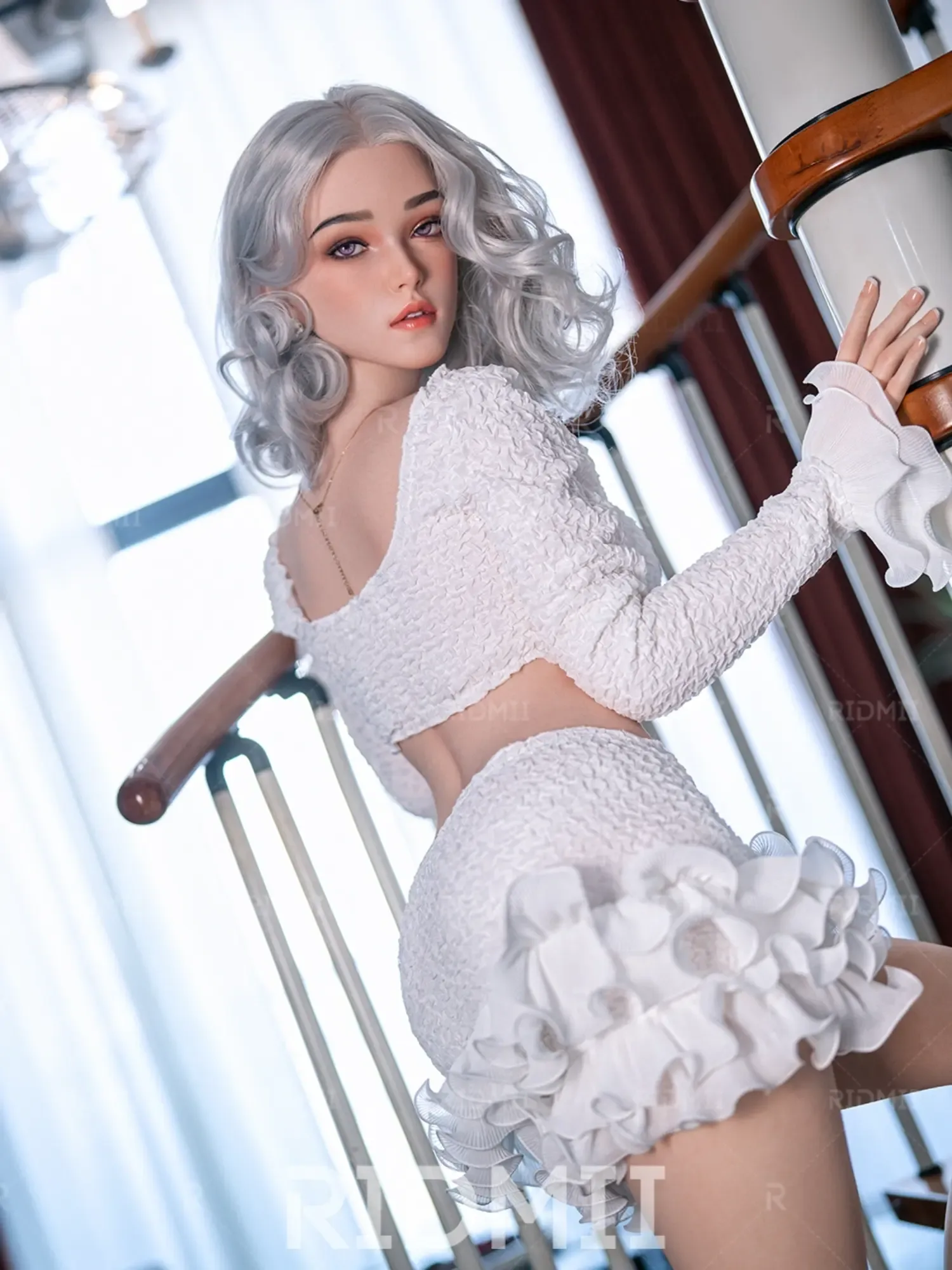 F8502-164cm\/37kg Silicone Full Size Implanted Hair Adult Sex Doll Arin US Sex Dolls【IN STOCK USA】 | Ridmii view 6