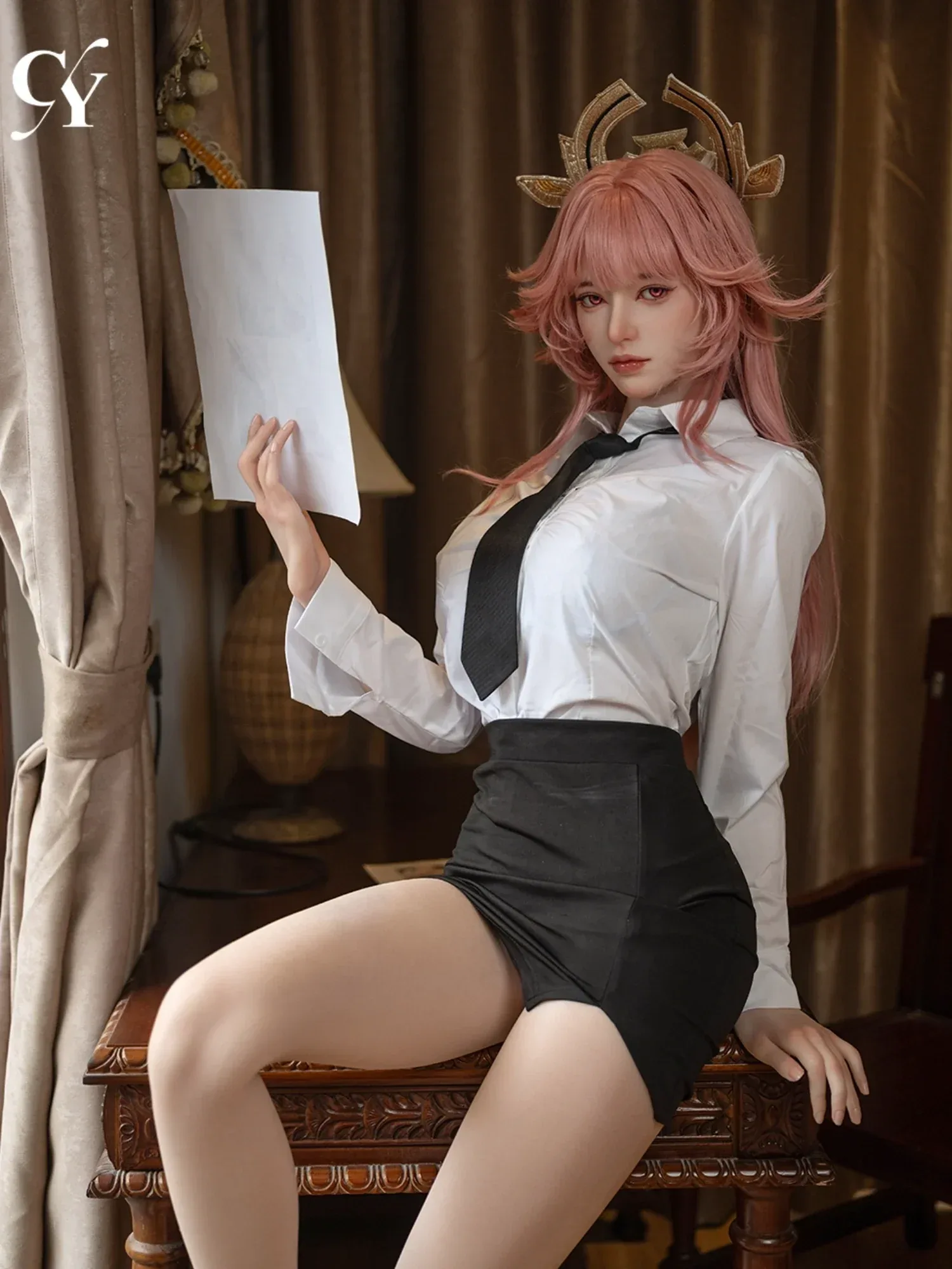 F5814—168cm\/5ft5-35kg F Cup Asian Silicone Realistic Sex Doll  | TOP-CYDOLL view 11