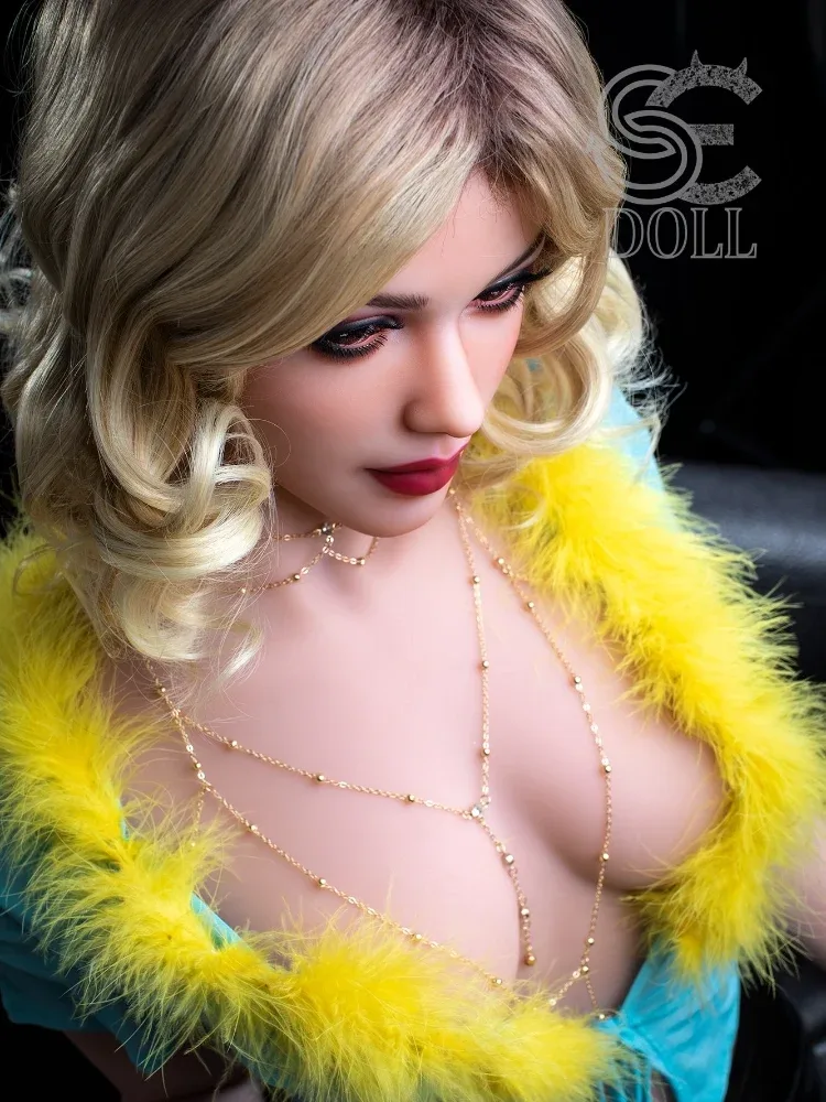 F963-163cm(5.3ft)-37kg Regina.D E Cup TPE Blonde Sexy Celebrity Mature Women Sex Doll｜SE Doll view 8