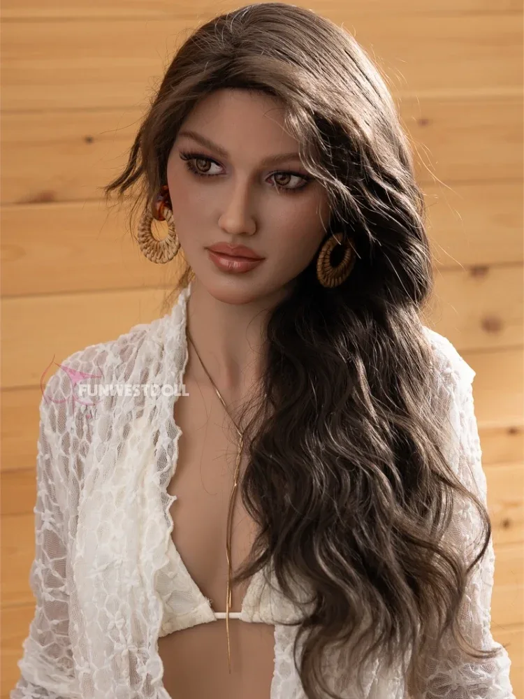 F9373-159cm(5.2ft)-38kg F Cup TPE Sex Doll Natural Skylar |Funwest Doll view 3