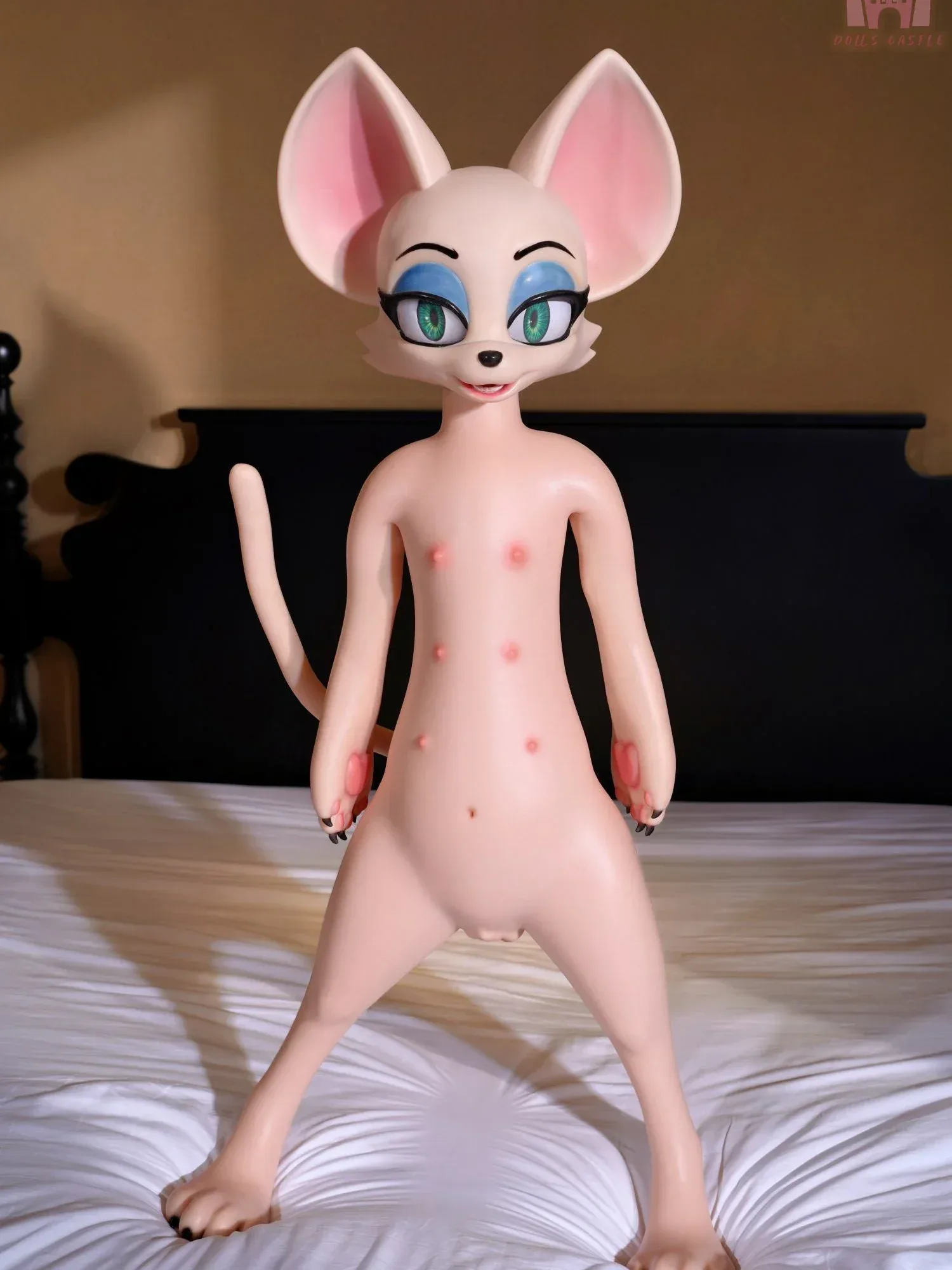 F9362-19.5kg Silicone Bat Fur Fapdolls Life Like Mini Hentai Sex Doll｜Doll Castle view 2