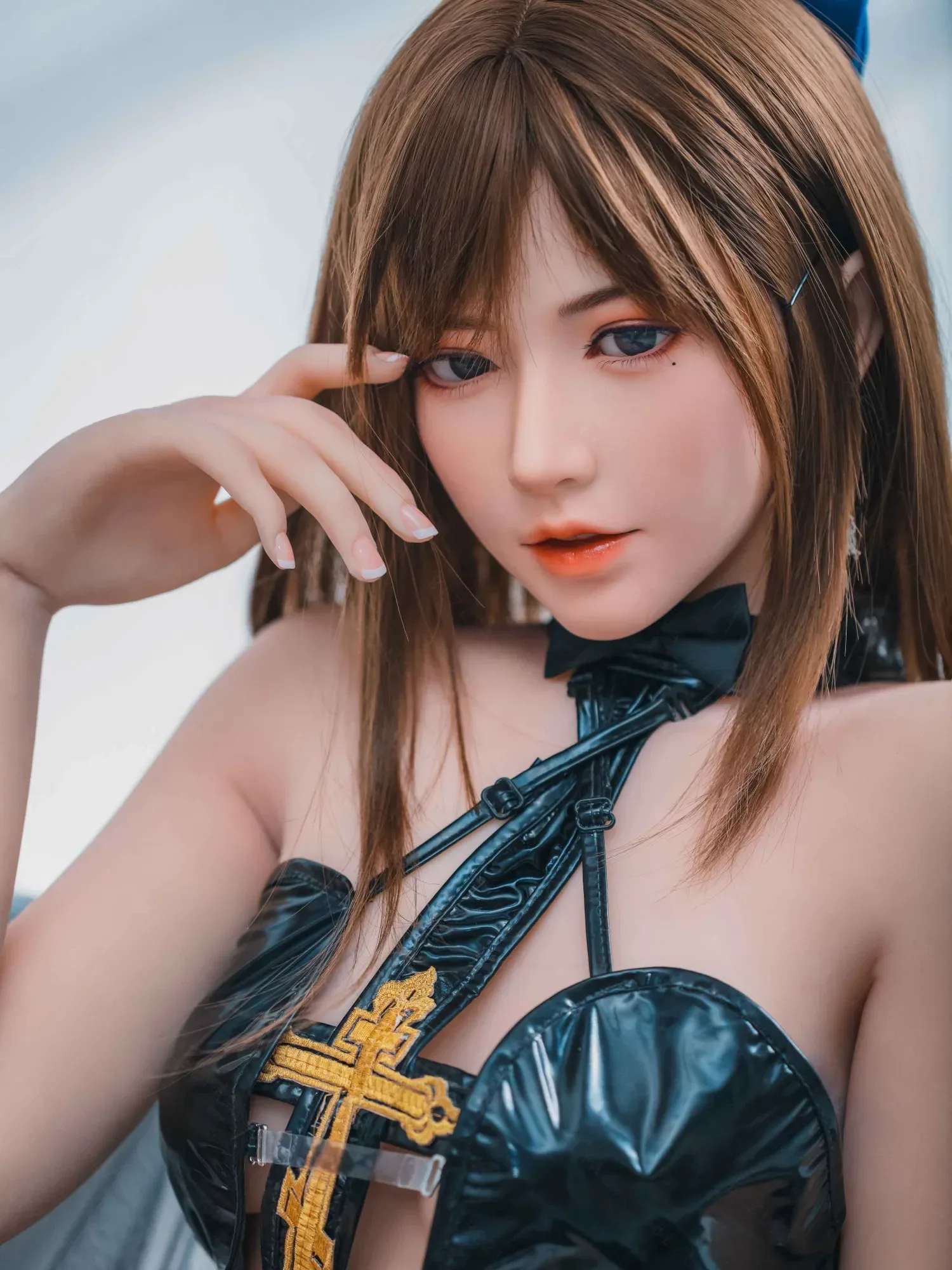 F4764-155Rcm(5.1ft)-37kg 2.0 A Cup Robot Silicone Head Adult Asian Chinese Sex Doll｜Bezlya Doll view 7