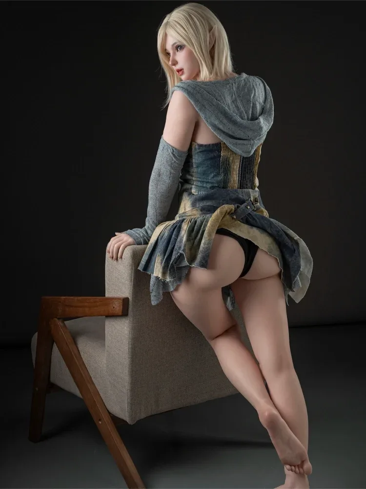 F7887-160cm(5ft2)-40kg Elara B cup Gel Filled Breasts Sex Doll with ROS Slicone Head |JX DOLL view 4