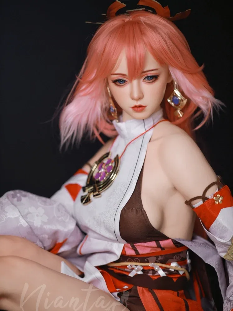 F2513-164cm(5.4ft)\/36kg E Cup Miko Yatsura ROS Silicone Sex Doll【In Stock USA 】｜Nianta Doll view 9