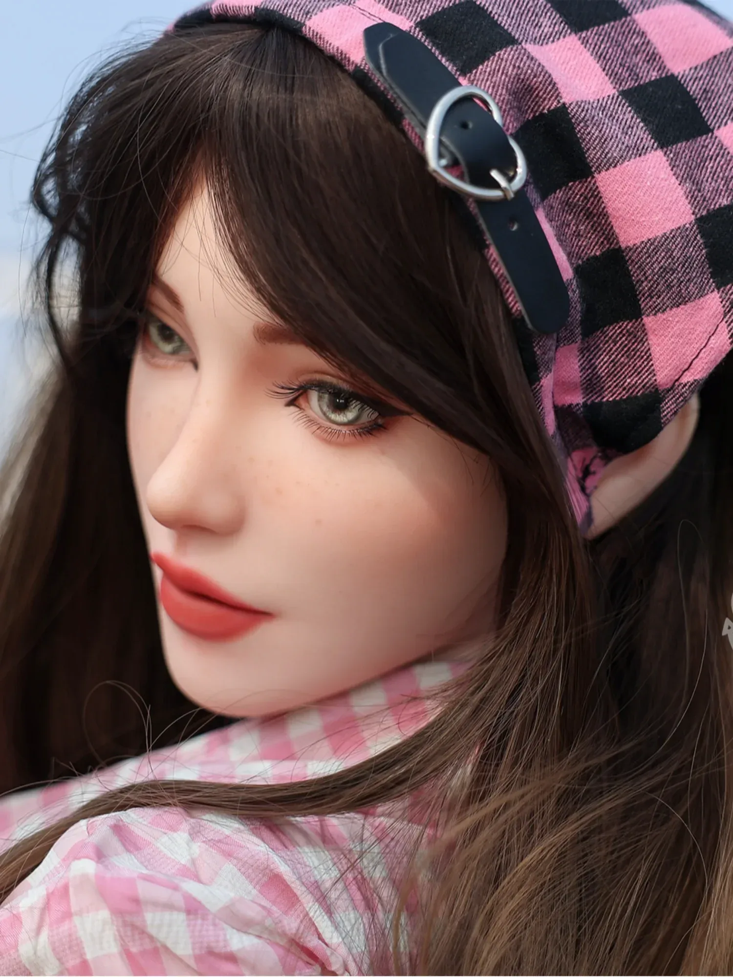 F4802—161cm(5ft3)-34kg Sylvia.B E Cup Fit Real Medium butt Silicone Real Doll Nude｜SE Doll view 6