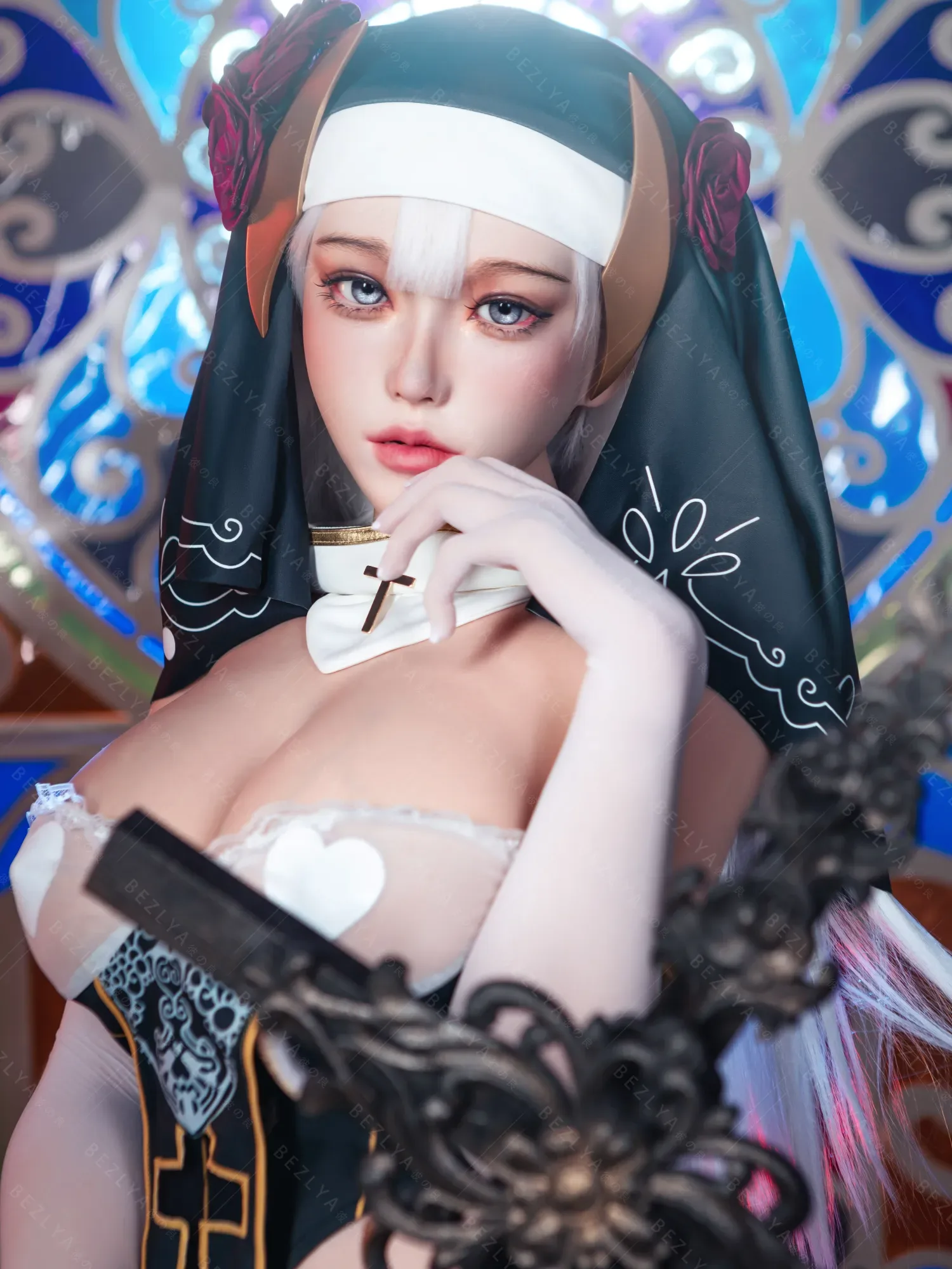 F5934-155Mcm(5.1ft)-38kg 2.2cf E Cup Mini ROS Silicone Japanese Mini Sex Doll Anime ｜AITIA Doll view 10