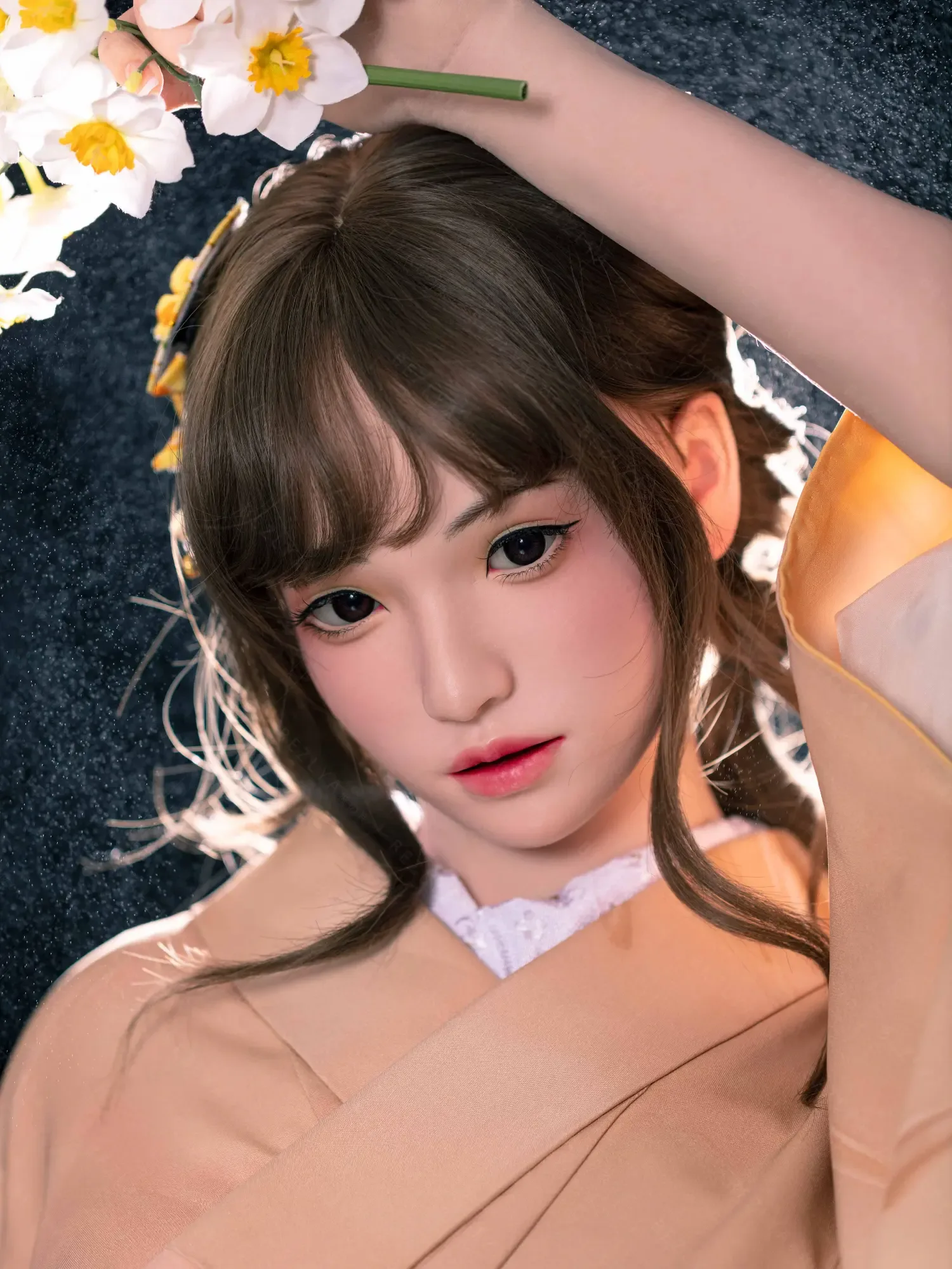 F4780-162cm(5.4ft)-39.5kg 2.2u B Cup Asian Real Silicone Japanese Sex Doll｜AITIA Doll view 7