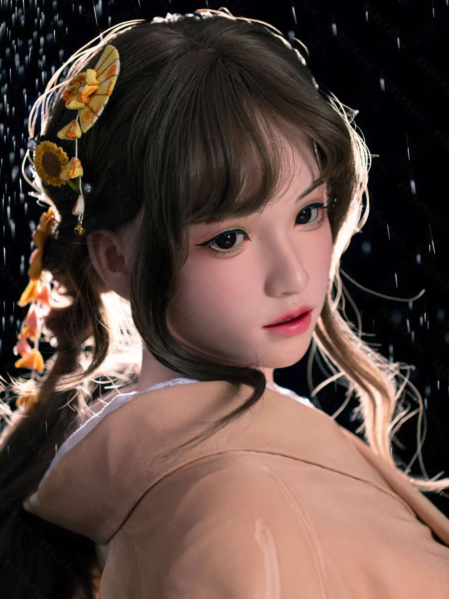 F4780-162cm(5.4ft)-39.5kg 2.2u B Cup Asian Real Silicone Japanese Sex Doll｜AITIA Doll view 6