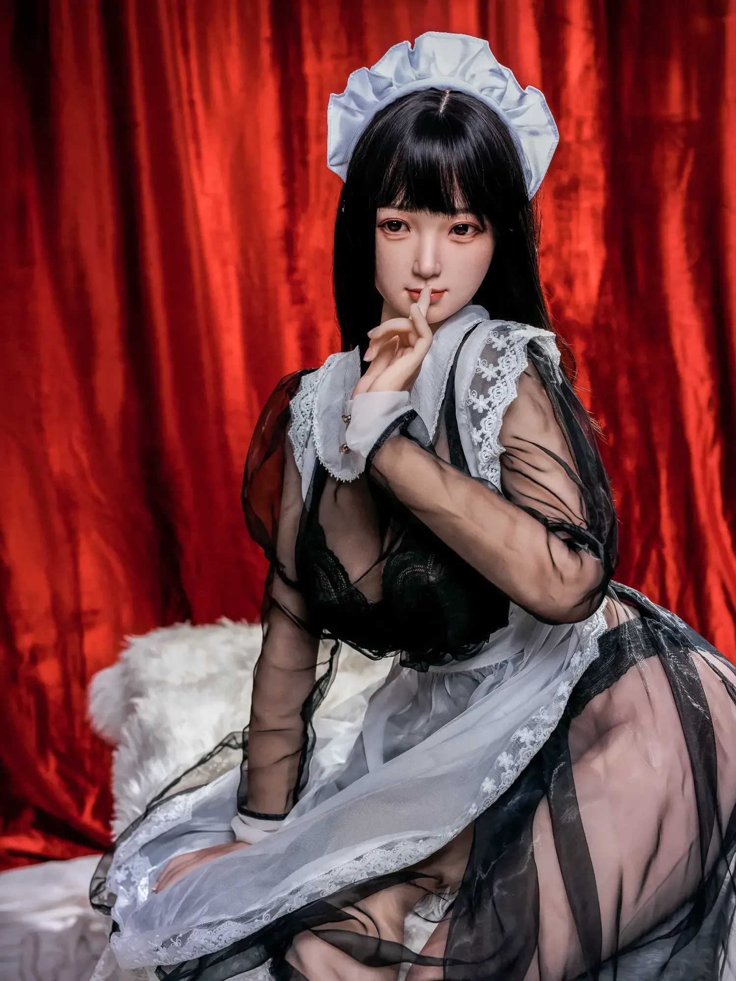 F4706-155Mcm(5.1ft)-40kg 2.0 G Cup Asian Robot Silicone Head Chinese Sex Doll｜Bezlya Doll view 8