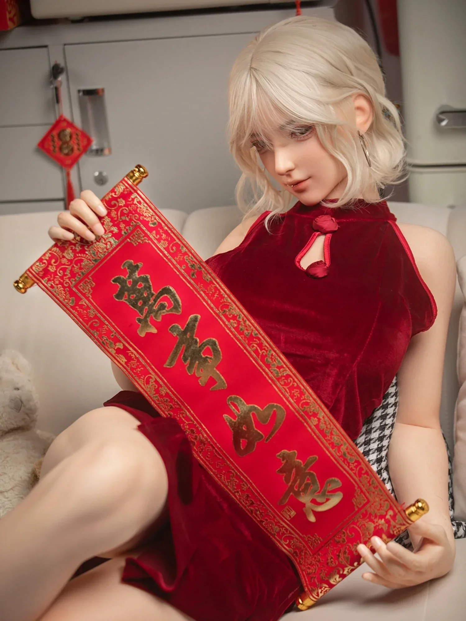 F5758—164cm\/5ft4-30kg G Cup Silicone Asian  Sex Doll  | Firefly Diary view 4