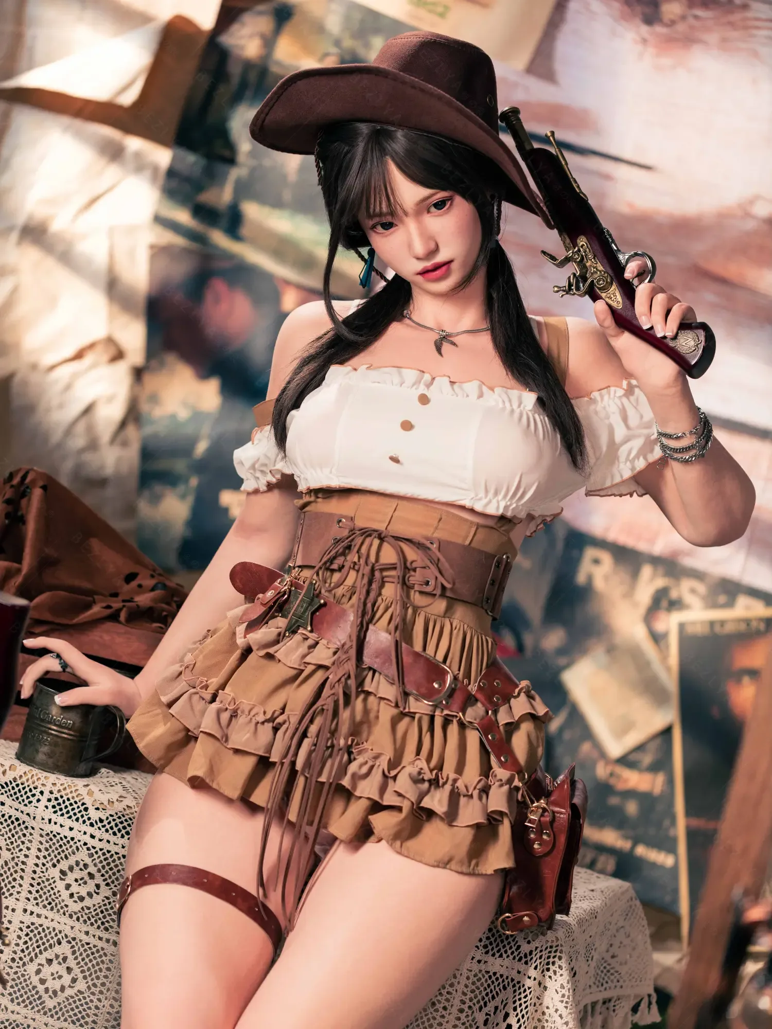F4806-162cm(5.4ft)-39.5kg 2.2u B Cup Asian Real ROS Silicone Chinese Sex Doll｜AITIA Doll view 11