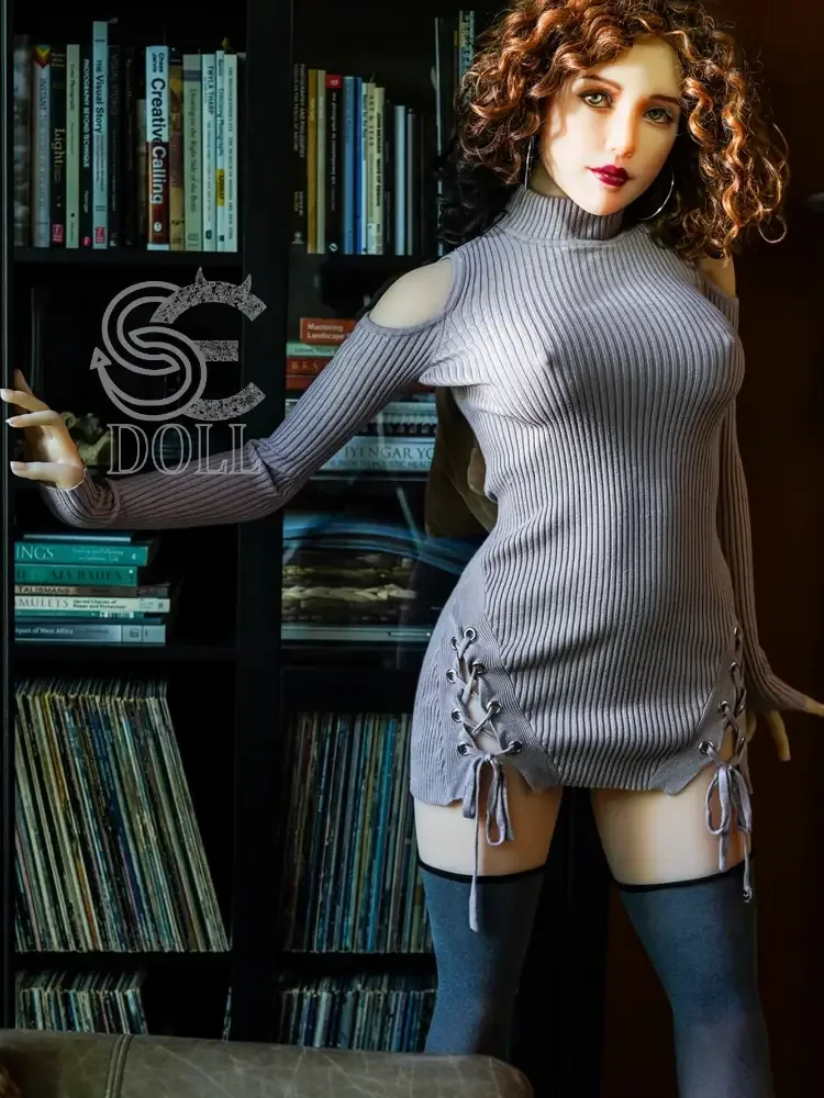 F958-163cm(5.3ft)-37kg E Cup TPE Latin Anime Sexy Girl Curly Hair Fuck Doll｜SE Doll view 3