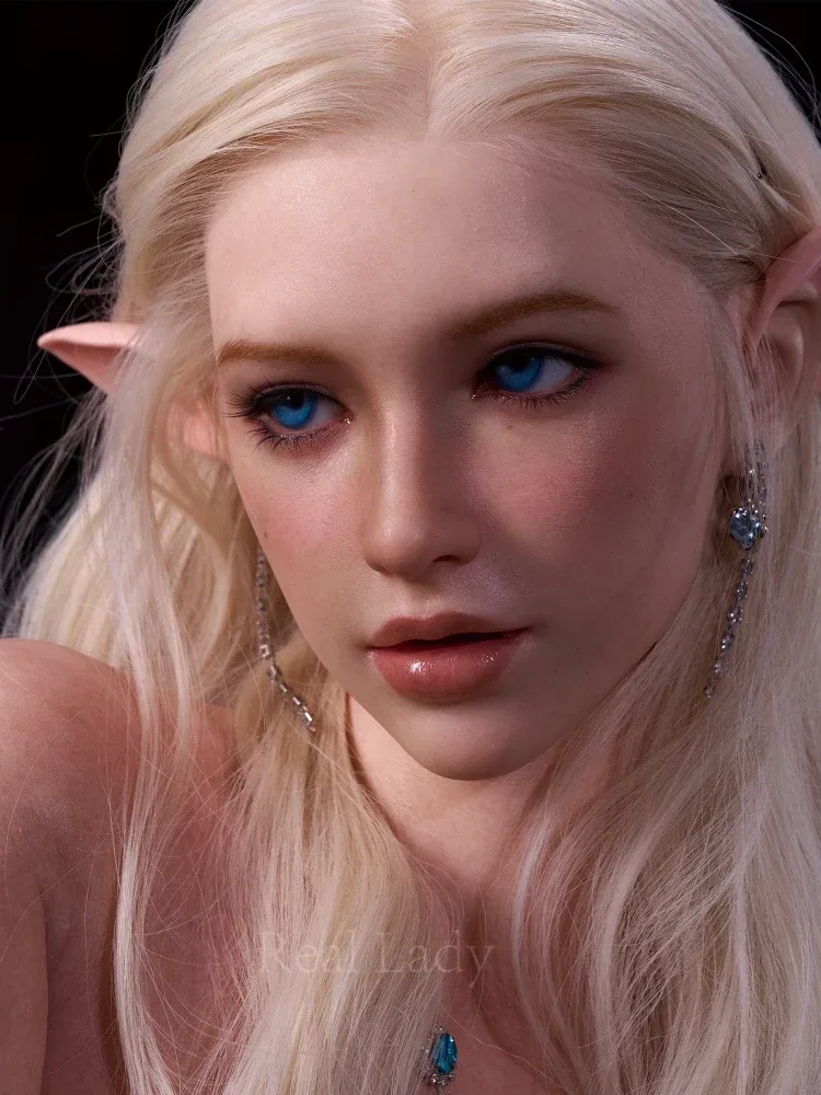 F2552-159cm(5.2ft)-33.5kg H Cup ELF R8 Silicone Best Realistic Sex Dolls｜Real Lady view 3