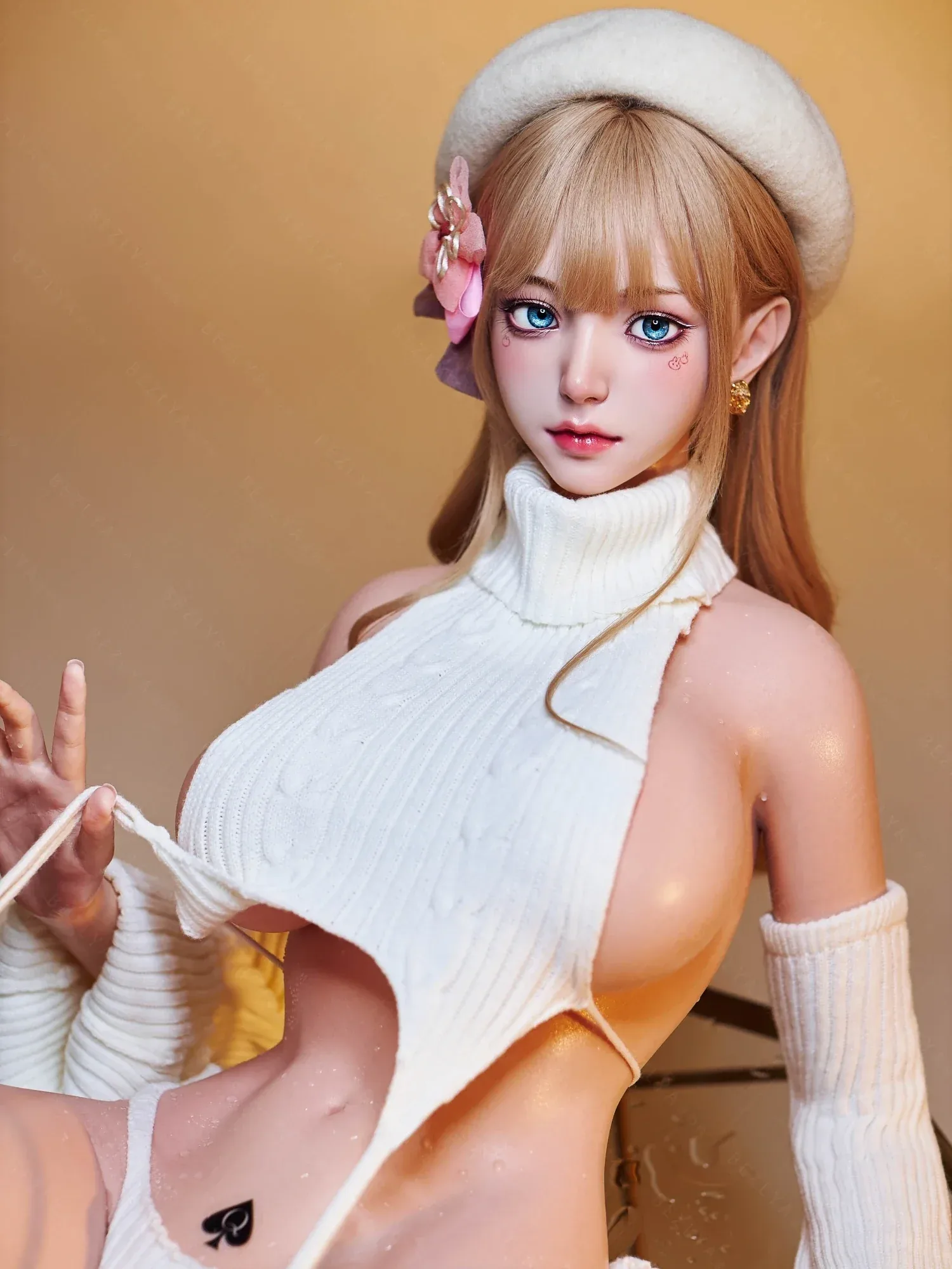 F7115-155Mcm(5.12ft)-34.5kg 2.1 I Cup Robot Silicone Head Adult Asian Sex Doll｜Bezlya Doll view 7