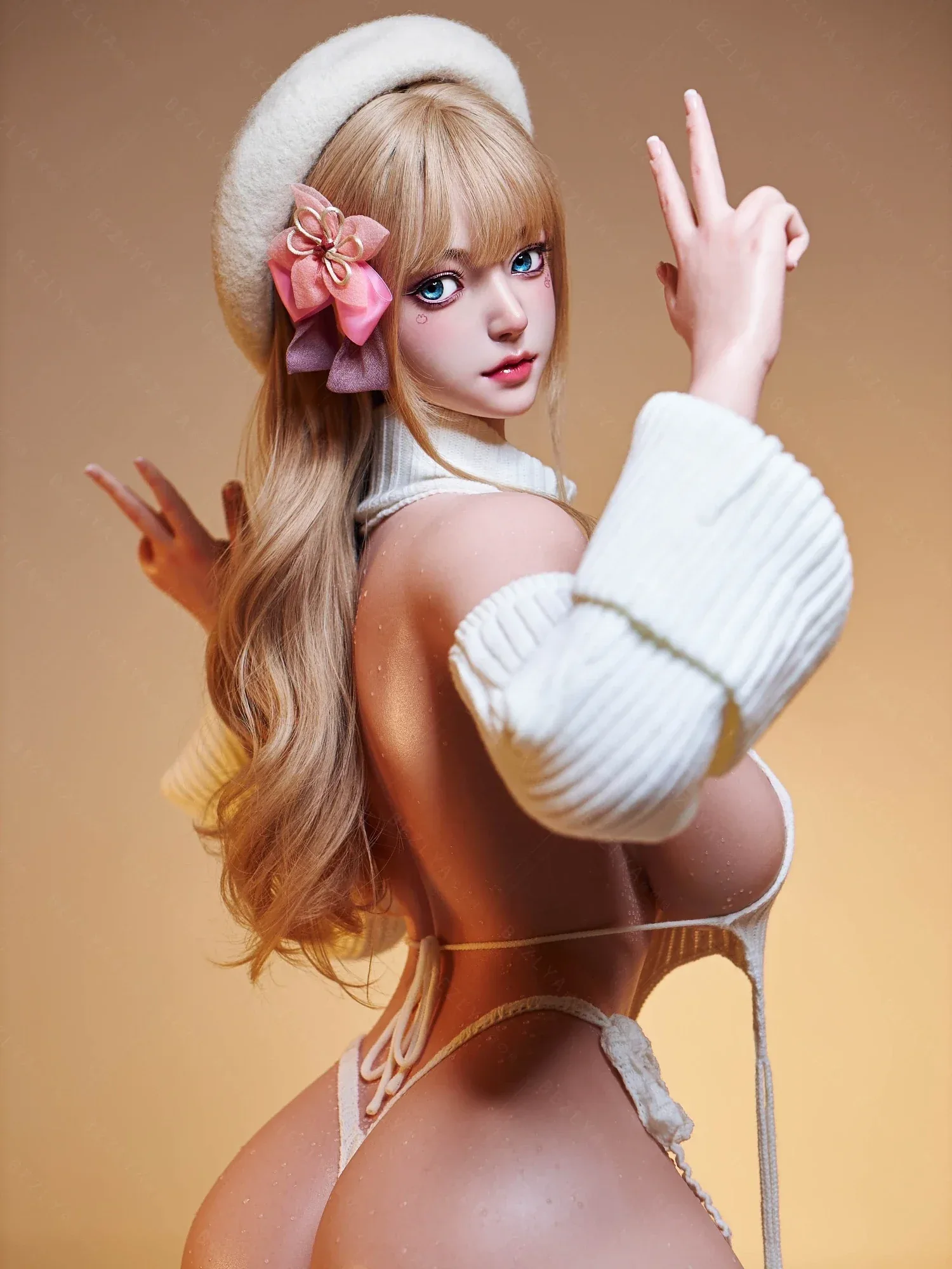 F7115-155Mcm(5.12ft)-34.5kg 2.1 I Cup Robot Silicone Head Adult Asian Sex Doll｜Bezlya Doll view 6