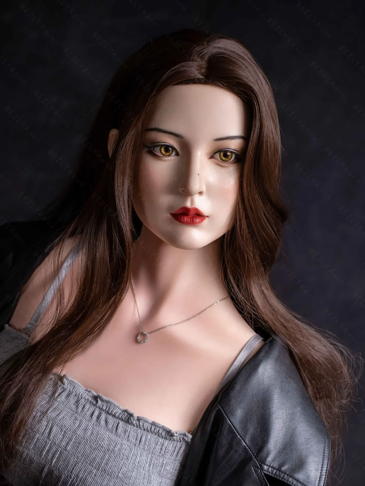 F4737-160cm(5.3ft)-34kg 2.0 B Cup Robot Silicone Head Adult Asian Chinese Sex Doll｜Bezlya Doll view 4