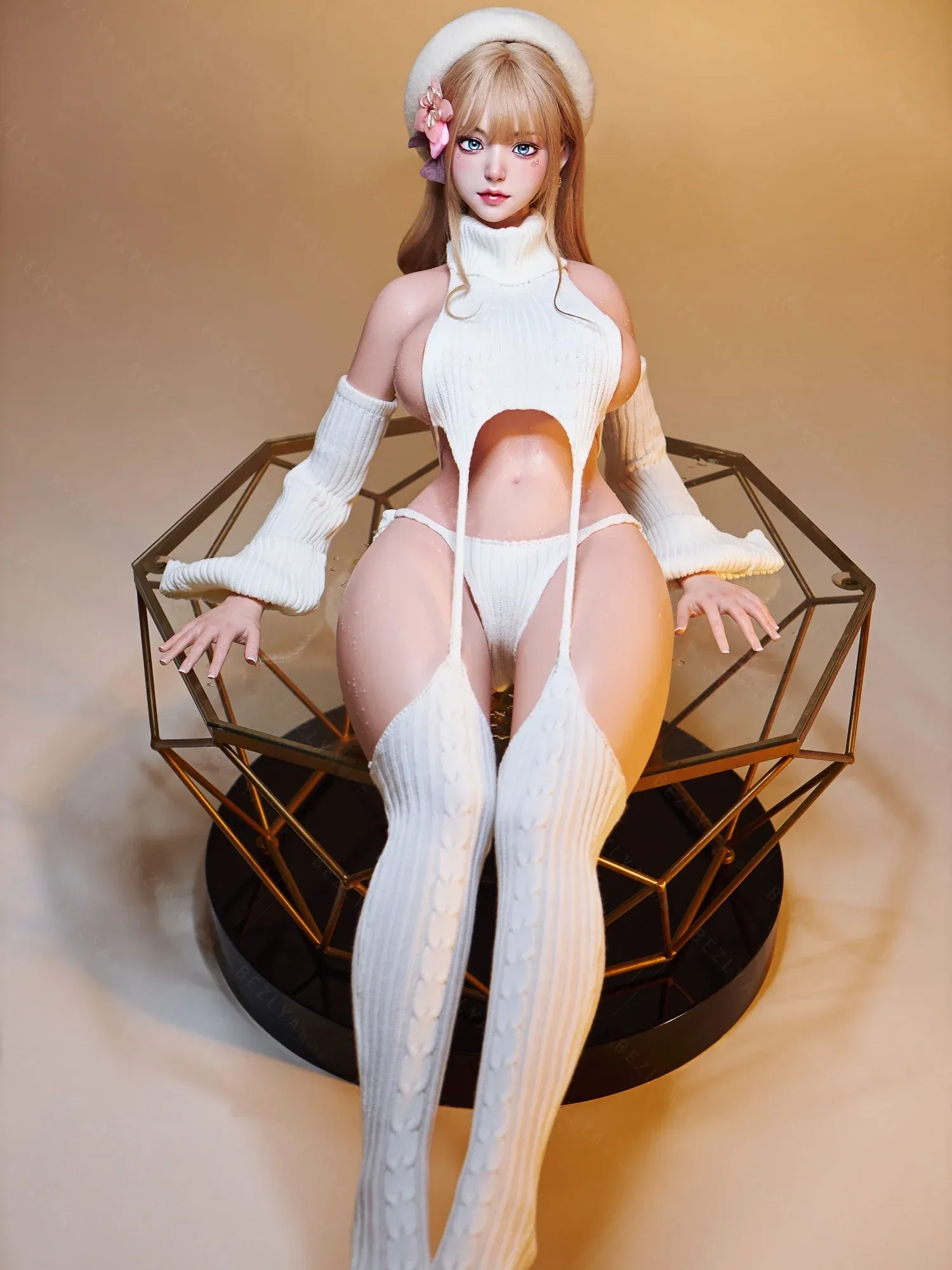 F7115-155Mcm(5.12ft)-34.5kg 2.1 I Cup Robot Silicone Head Adult Asian Sex Doll｜Bezlya Doll view 8