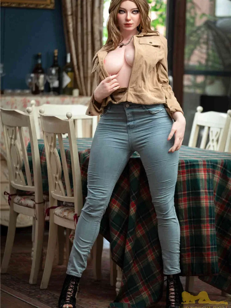 F1250-164cm F Cup Maria Big Boobs Silicone Sex Doll｜Irontech Doll view 5