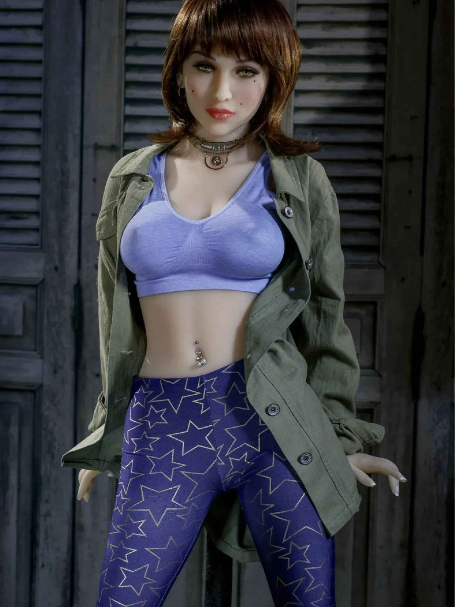 F3779-155cm\/5ft1(34kg) D Cup TPE Sexy Girl Full Body Sex Doll | YL Doll
