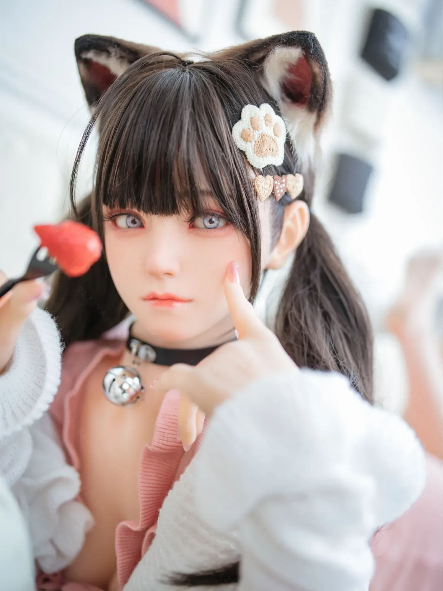 F4795-155Mcm(5.1ft)-40kg 2.0 G Cup Asian Robot Anime Silicone Head Cute Teen Sex Doll｜Bezlya Doll view 3
