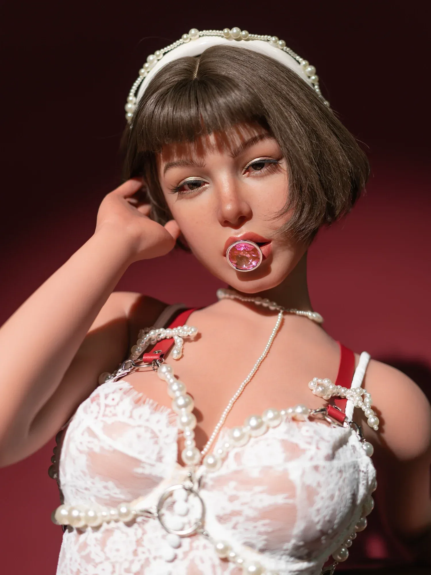 F5627-165cm\/5ft5-33.3kg D Cup Head Silicone BBW Sex Doll(ZELEX SLE )｜Zelex Doll view 9