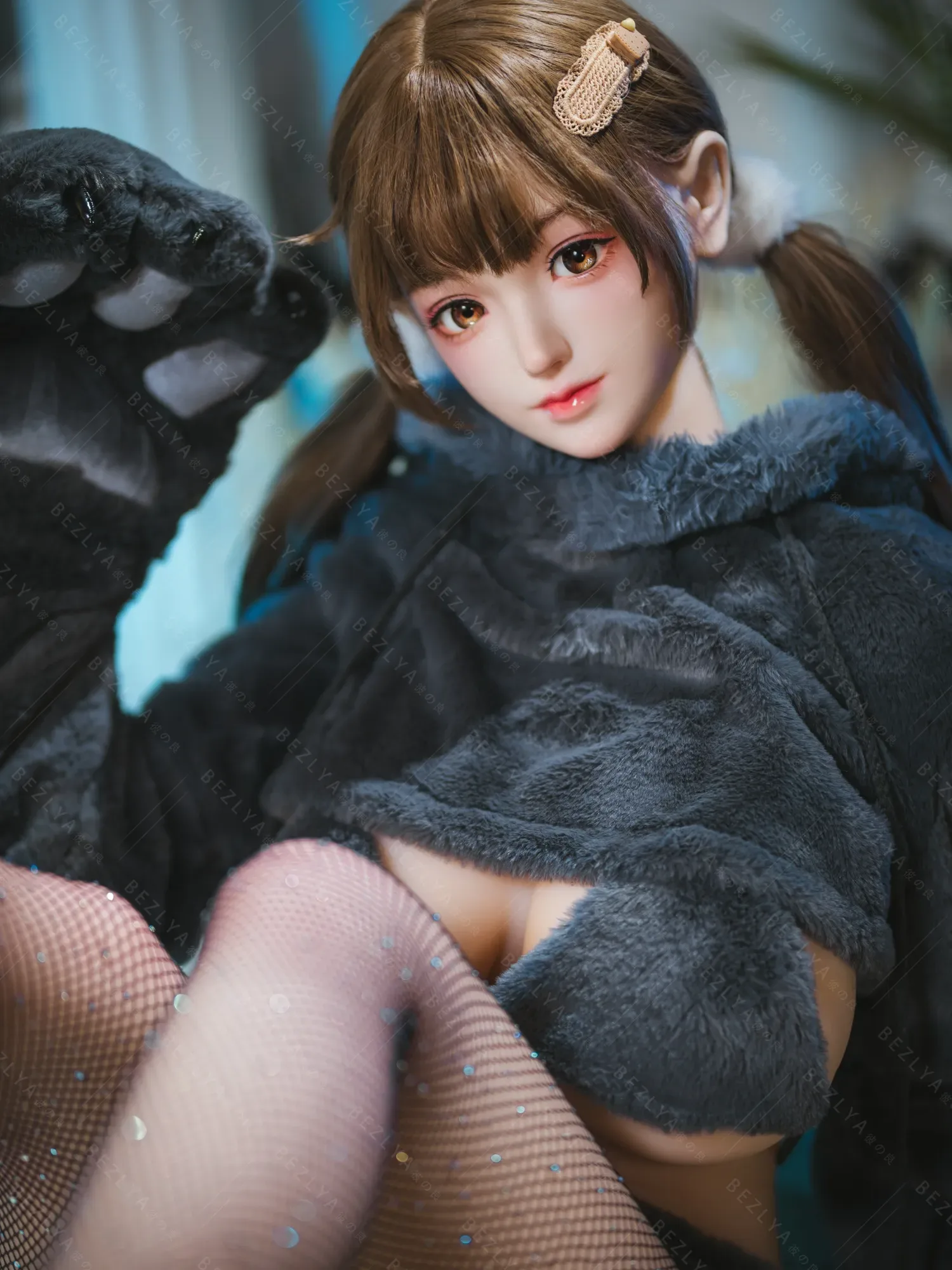 F4699-155Mcm(5.1ft)-40kg 2.0+ G Cup Mini Silicone Head Asian Chinese Sex Doll｜Bezlya Doll view 12