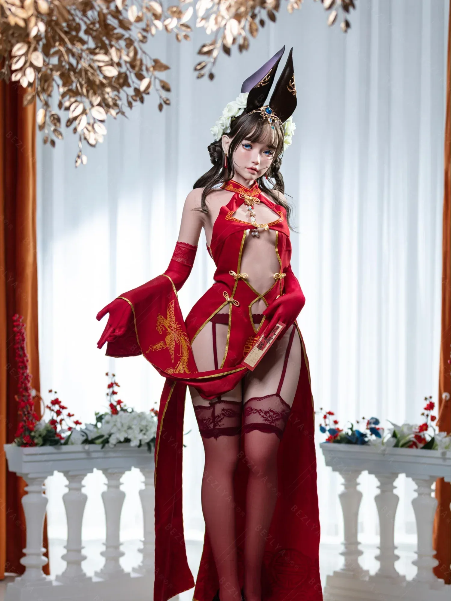 F5947-155Rcm(5.12ft)-32.5kg 2.2 A Cup Silicone Adult Asian Sex Doll｜AITIA Doll view 3
