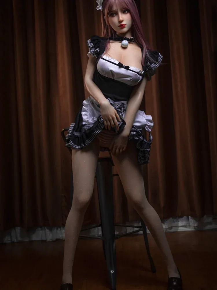 F5039-170cm\/5ft6 D Cup Pearl Silicone Japanese Maid Sex Doll – Classic Uniform Love Doll｜JX Doll view 7