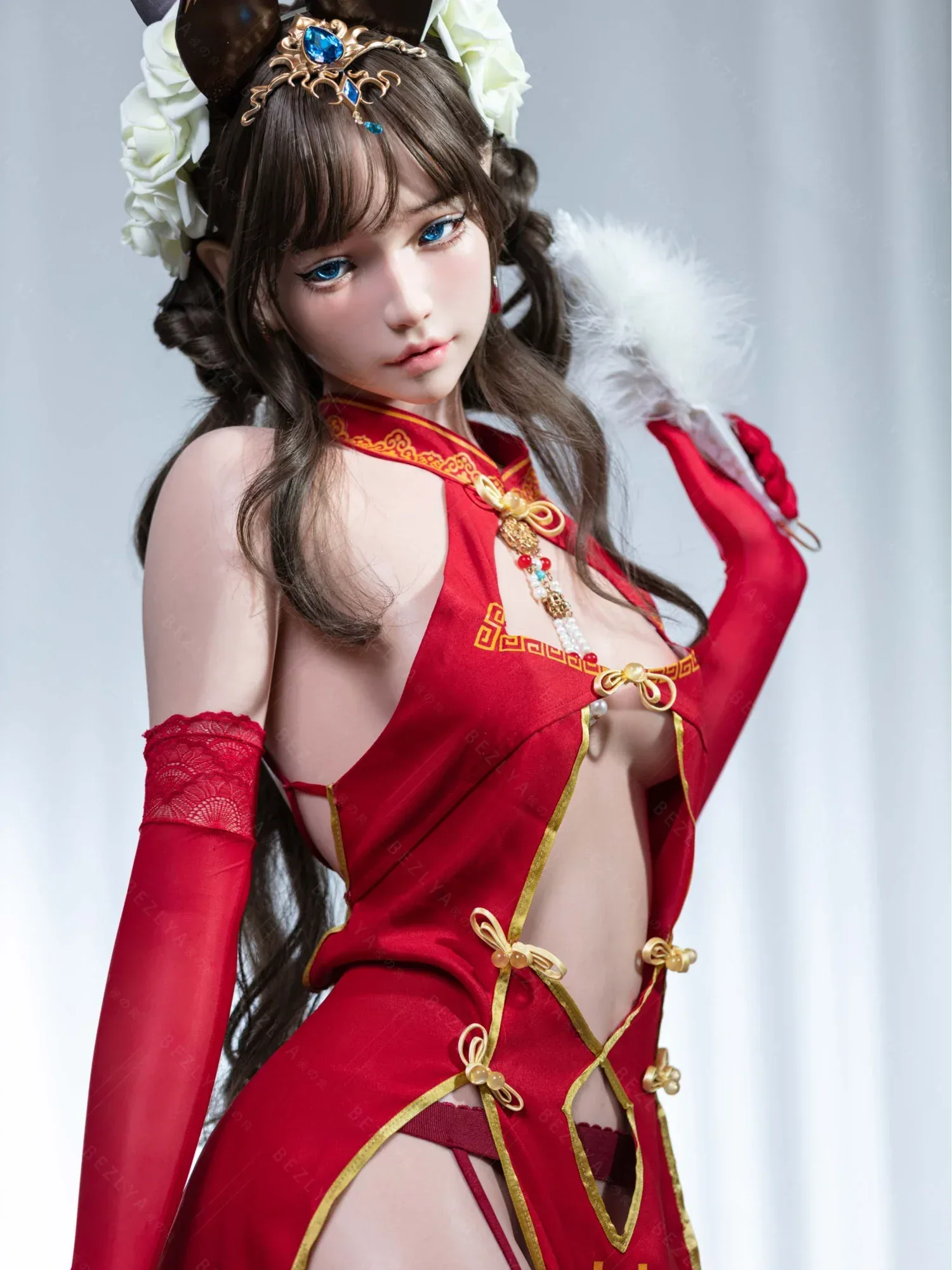 F5947-155Rcm(5.12ft)-32.5kg 2.2 A Cup Silicone Adult Asian Sex Doll｜AITIA Doll view 7