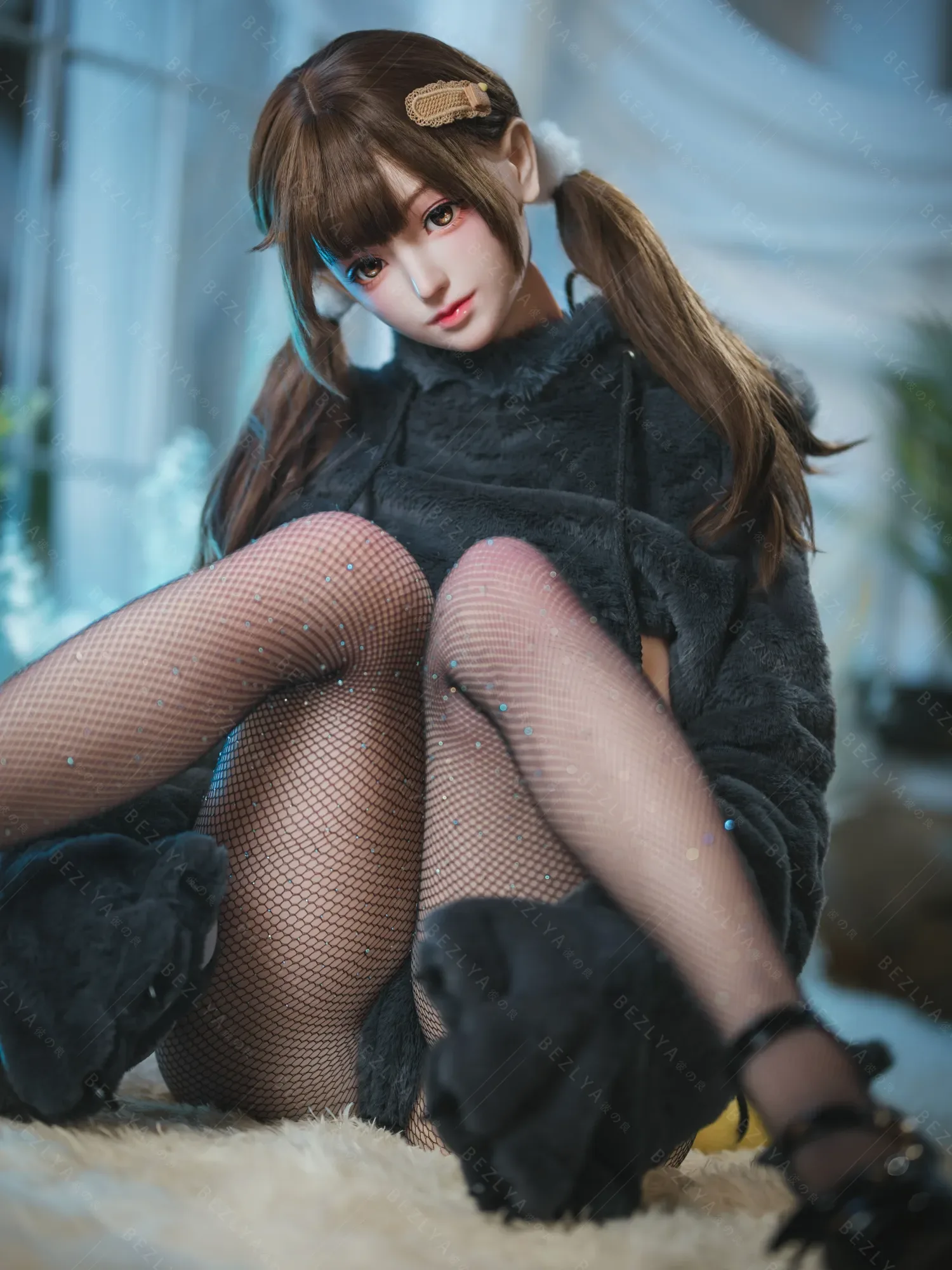 F4699-155Mcm(5.1ft)-40kg 2.0+ G Cup Mini Silicone Head Asian Chinese Sex Doll｜Bezlya Doll view 6