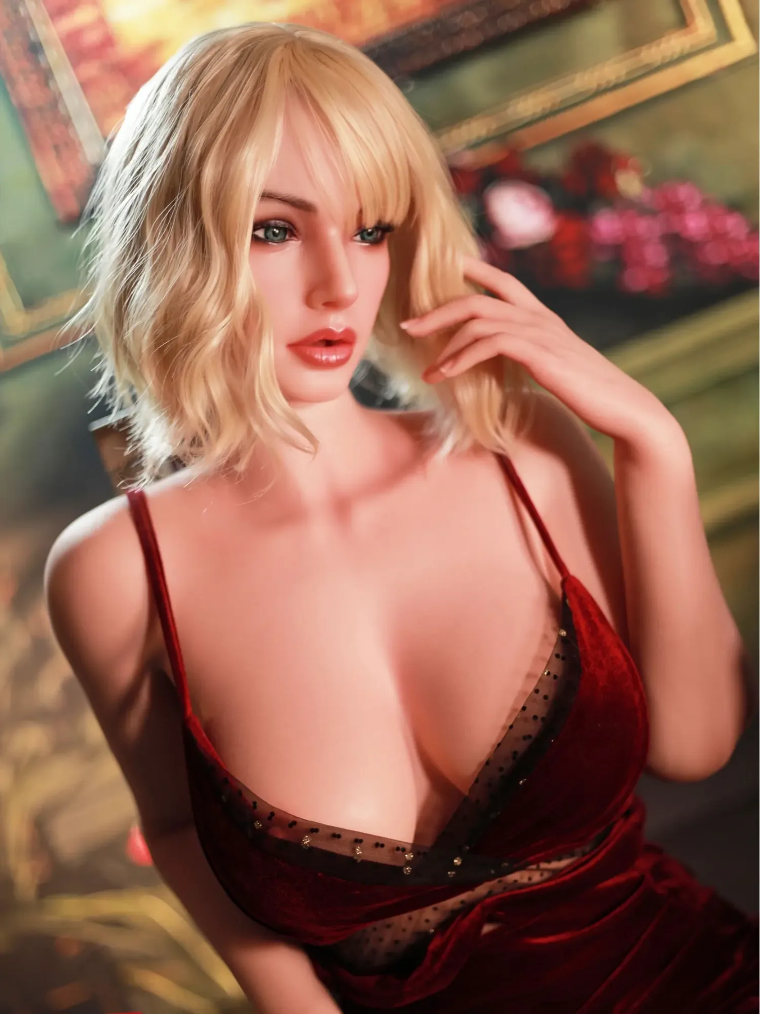 F8555 -158cm\/5ft2-28kg  D Cup Real Lady Silicone Adult Full Size Sex Doll T47| Top Fire Doll view 11