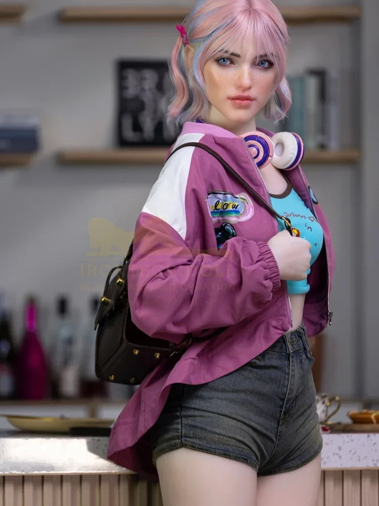 F2353-162cm(5.3ft) A Cup Flat Cheast Silicone Head Best TPE Sex Doll｜Irontech Doll view 5