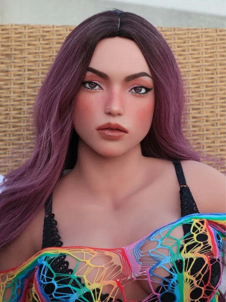 F1514-155cm(5ft1)-38kg E Cup Ginny  MILF Silicone Head Most Realistic Sex Doll |Climax Doll Pro view 8