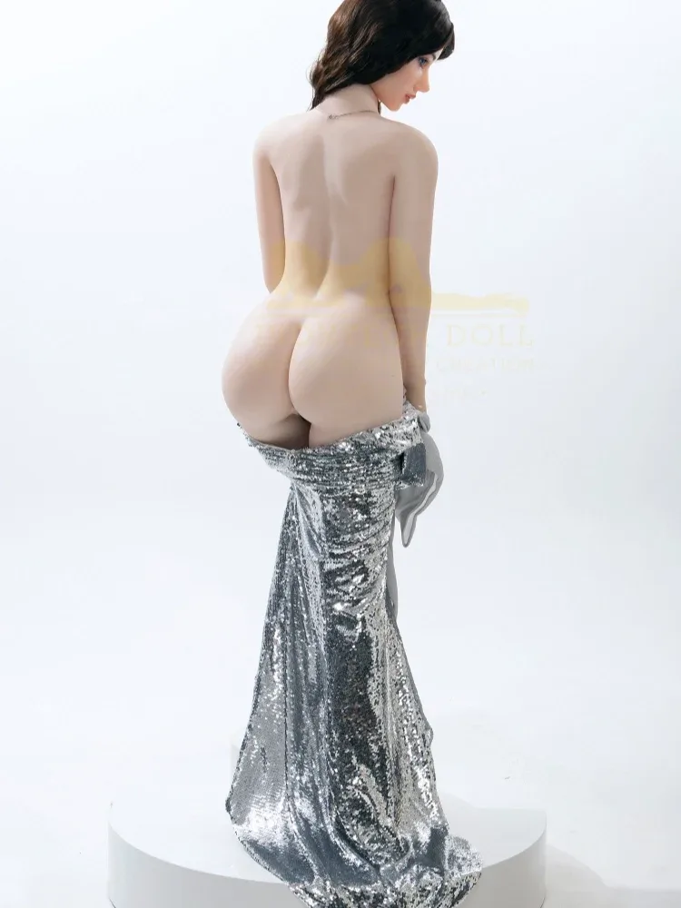 F2354-162cm(5.3ft) A Cup Celebrity Silicone Head TPE Sex Doll｜Irontech Doll view 10