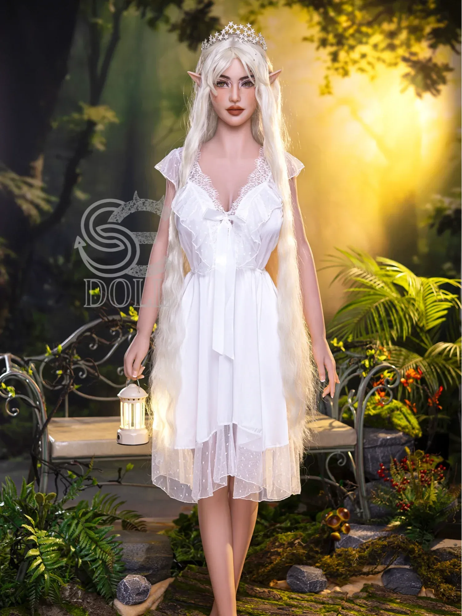 F4536- 161cm(5.3ft)-35kg Luis.E F Cup TPE Elf Hentai Blonde Sex Doll Alien｜SE Doll view 10