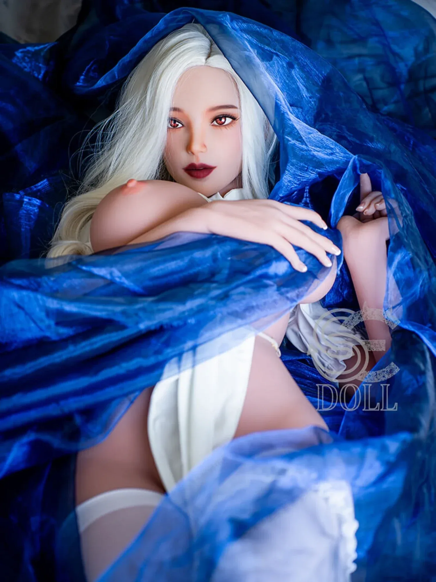 F4630—161cm(5ft3)-35kg Samantha.J F Cup TPE Fit Real Fantasy Alien SexDoll Naked|SE Doll view 3