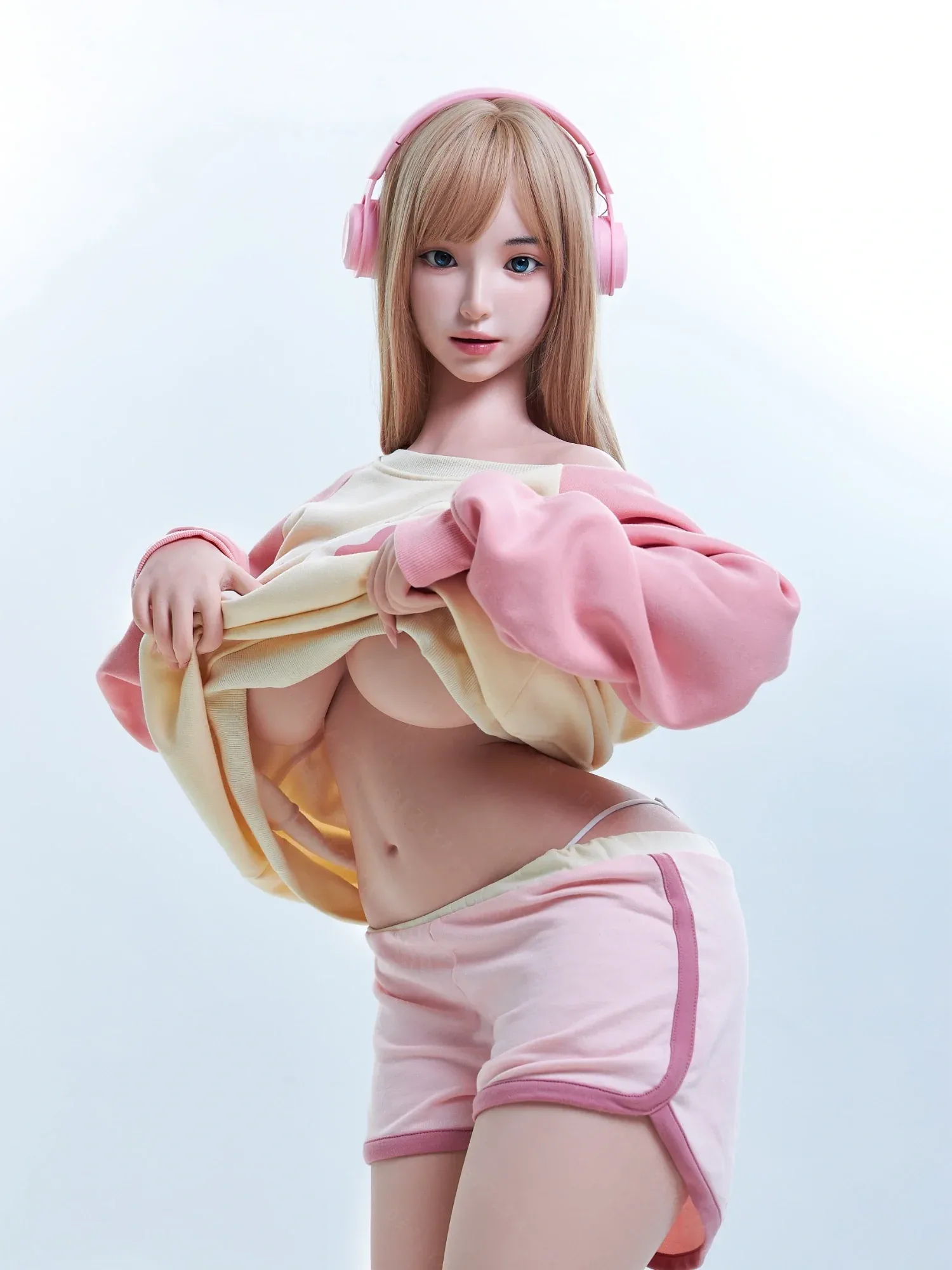 F7112-161cm(5.28ft)-32.8kg 2.1 I Cup Robot Silicone Head Adult Asian Sex Doll｜Bezlya Doll view 4