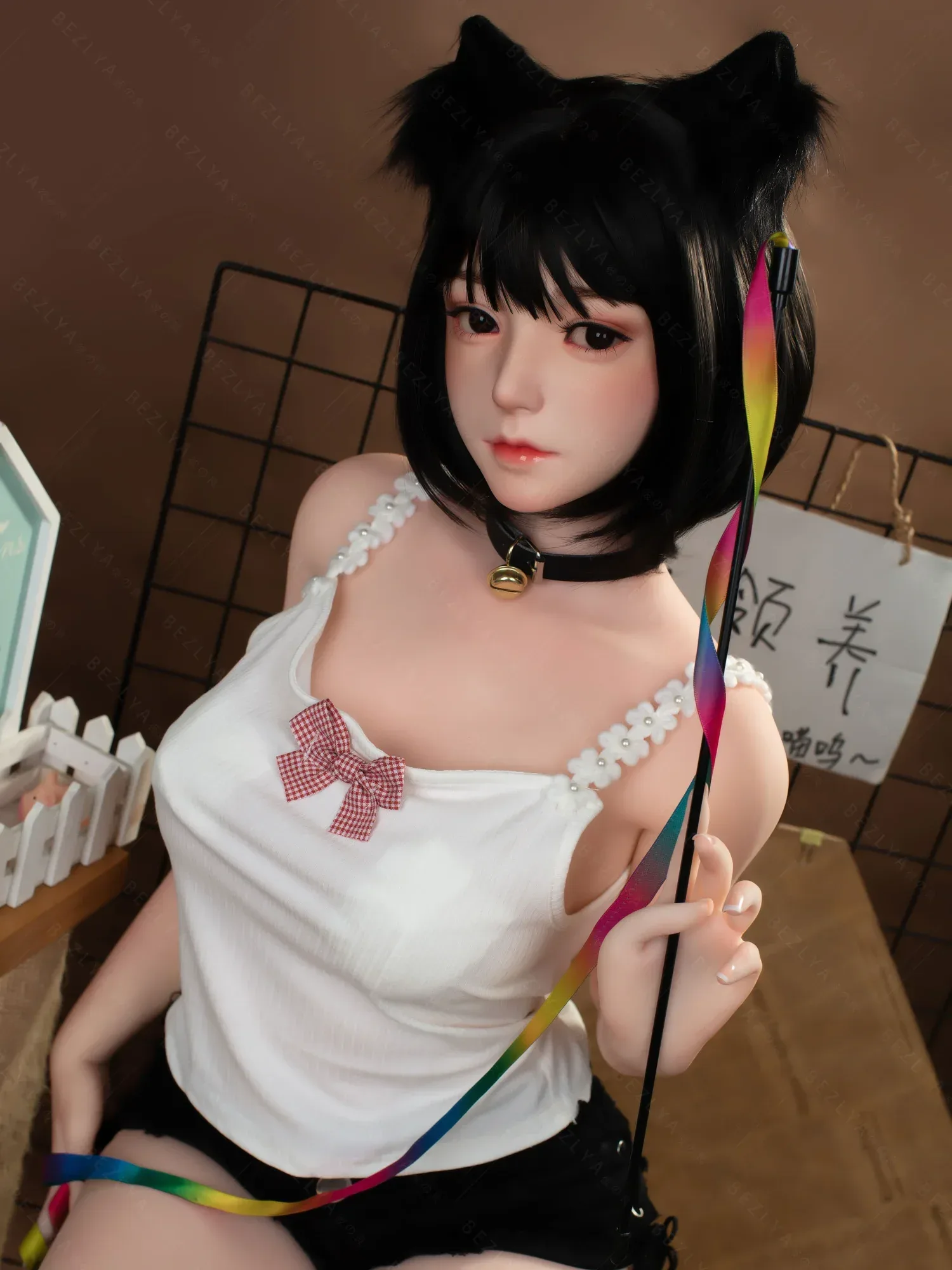 F4705-160cm(5.3ft)-34kg 2.0 B Cup Asian Robot Chinese Silicone Head Sex Doll｜Bezlya Doll view 1